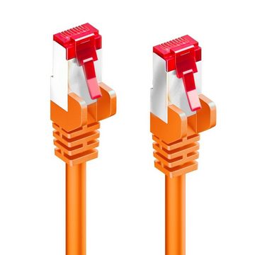 deleyCON deleyCON 0,25m CAT6 Patchkabel S-FTP PIMF Netzwerkkabel Ethernetkabel LAN-Kabel