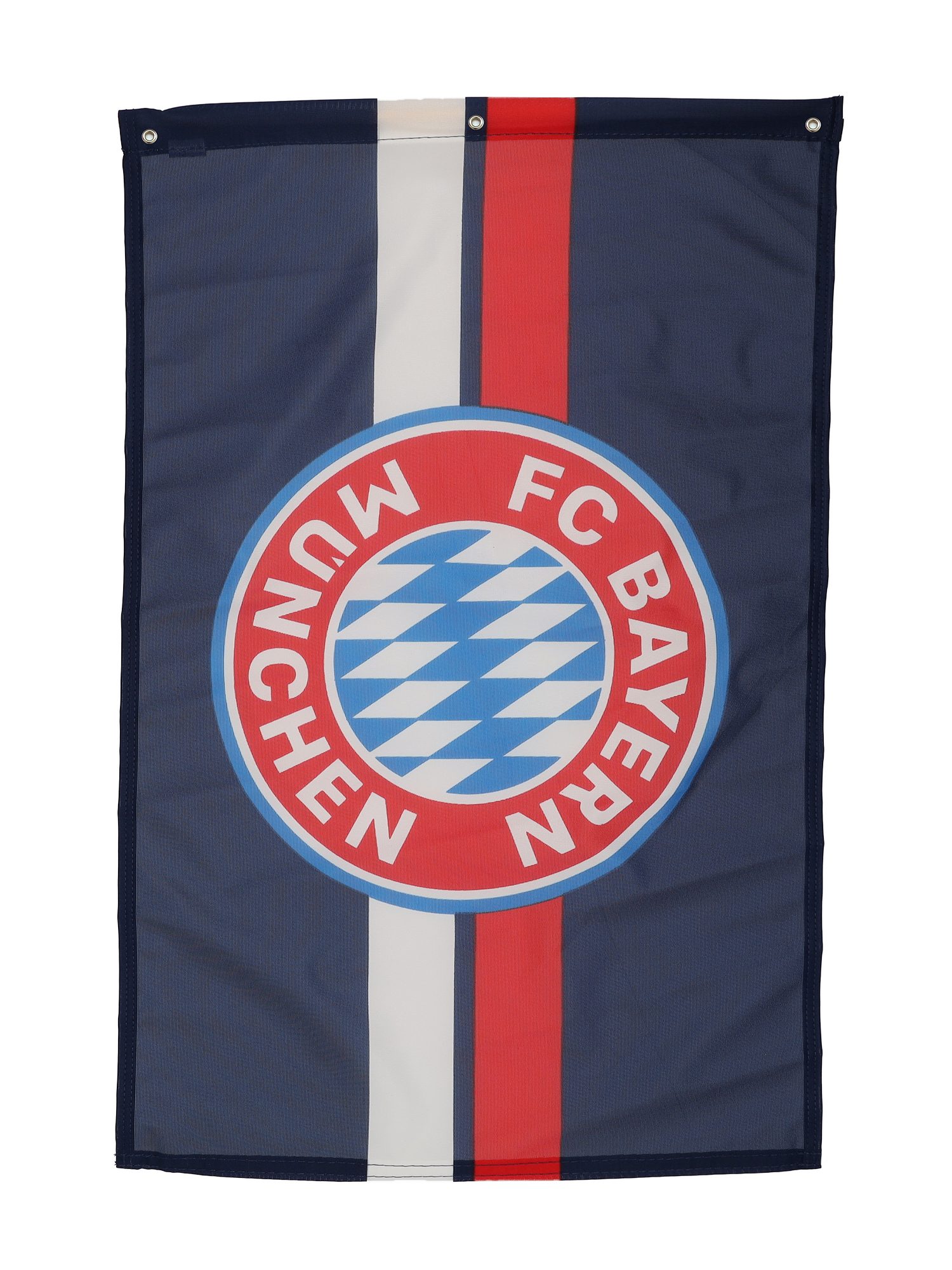 FC Bayern München Fahne FC Bayern München I Hissfahne Navy 180 x 120 cm mit Ösen I Navy