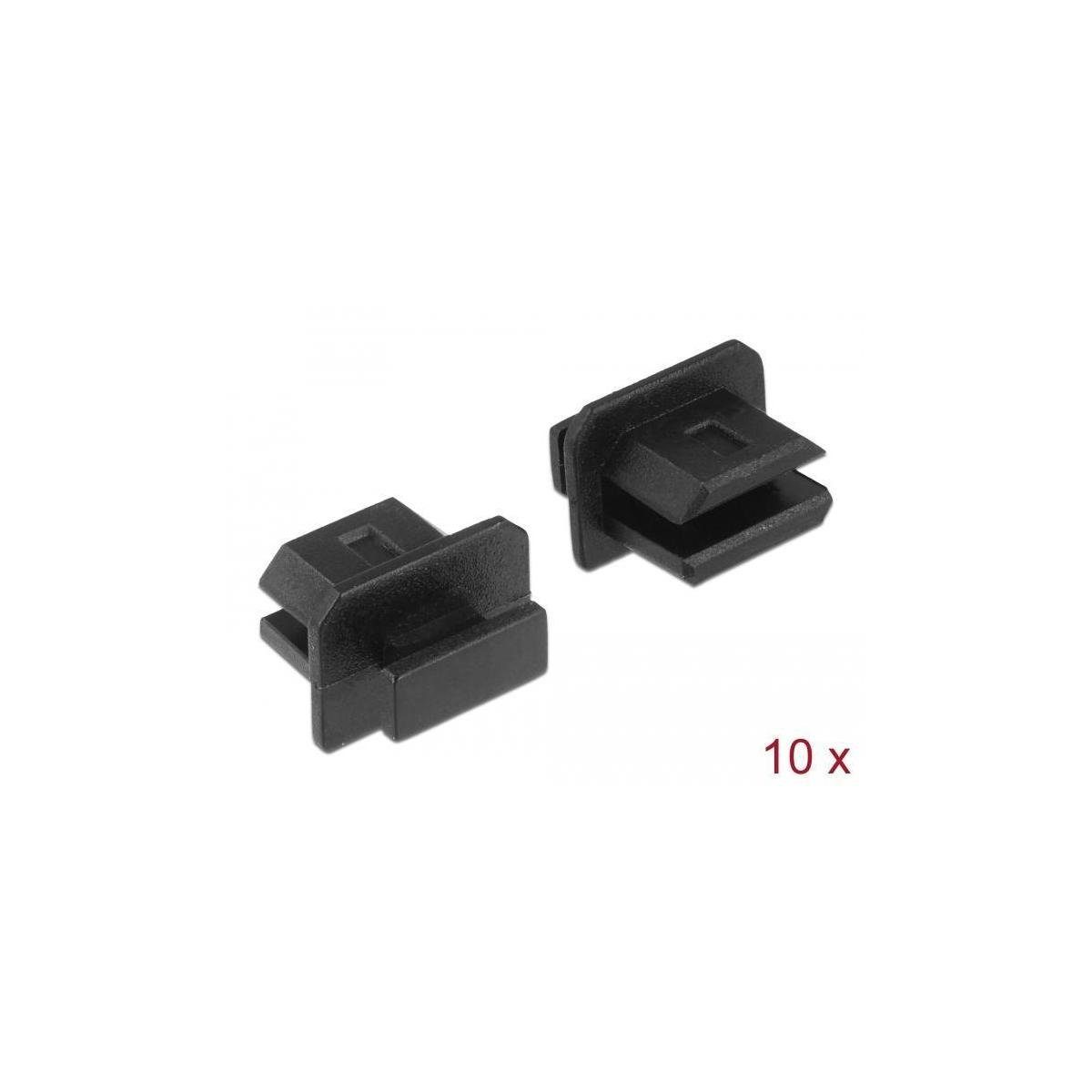 Delock Kabelverbinder-Sortiment 64026 - Staubschutz für mini DisplayPort Buchse mit...