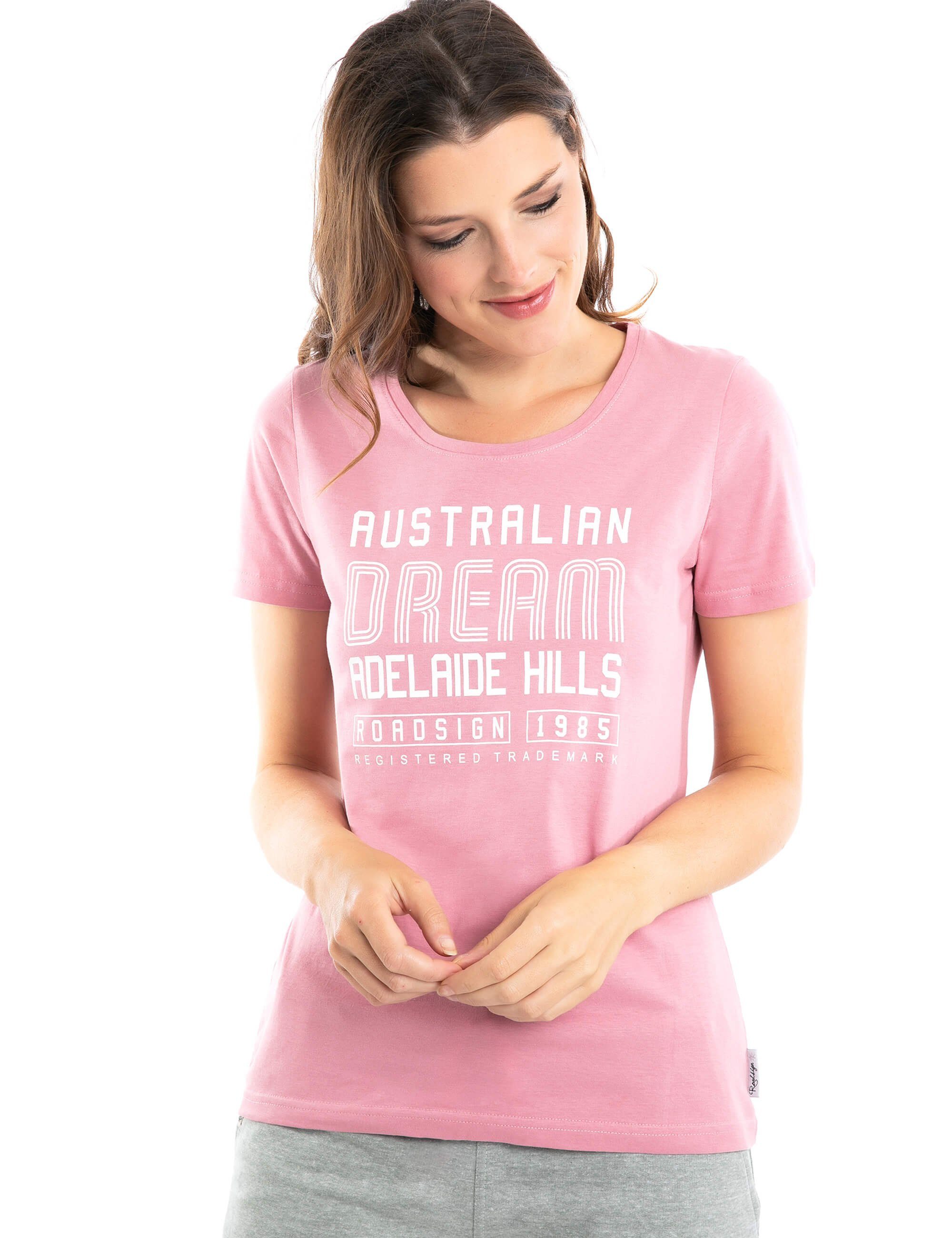 ROADSIGN australia T-Shirt Dream (1, 1-tlg., 1) mit Aufdruck & Rundhalsausschnitt, 100 % Baumwolle