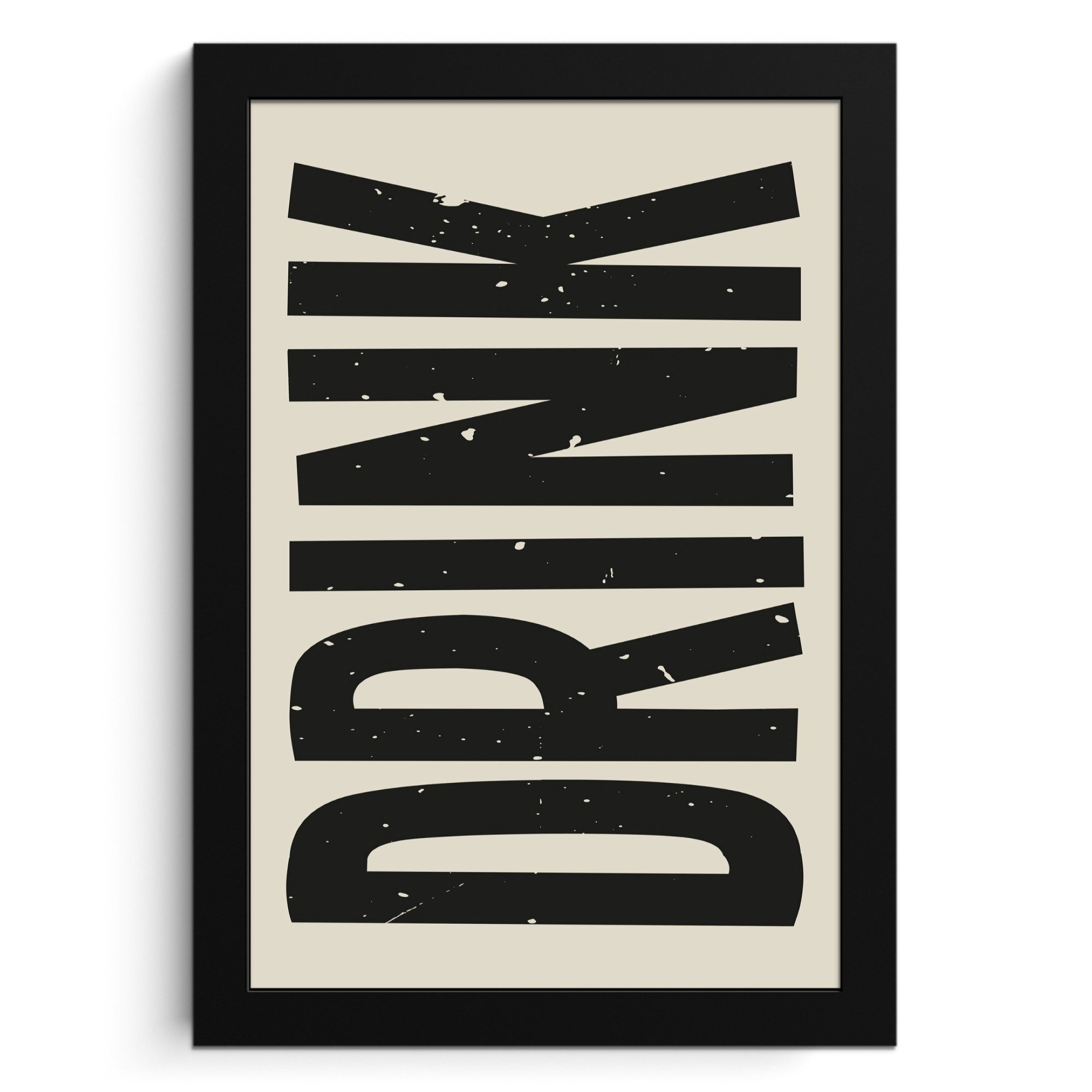 MuchoWow Poster Vintage - Schwarz - günstig online kaufen