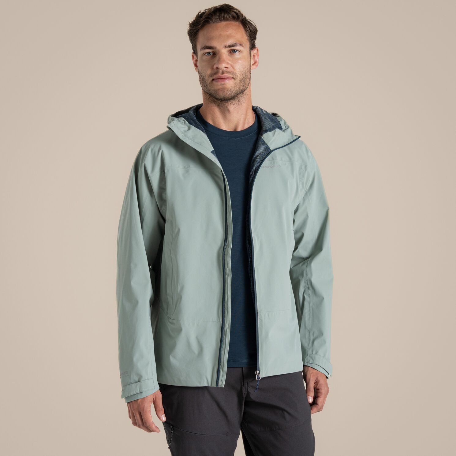 Craghoppers Hardshelljacke Craghoppers - wasserdichte Regenjacke Ponsa Pro 30K, green