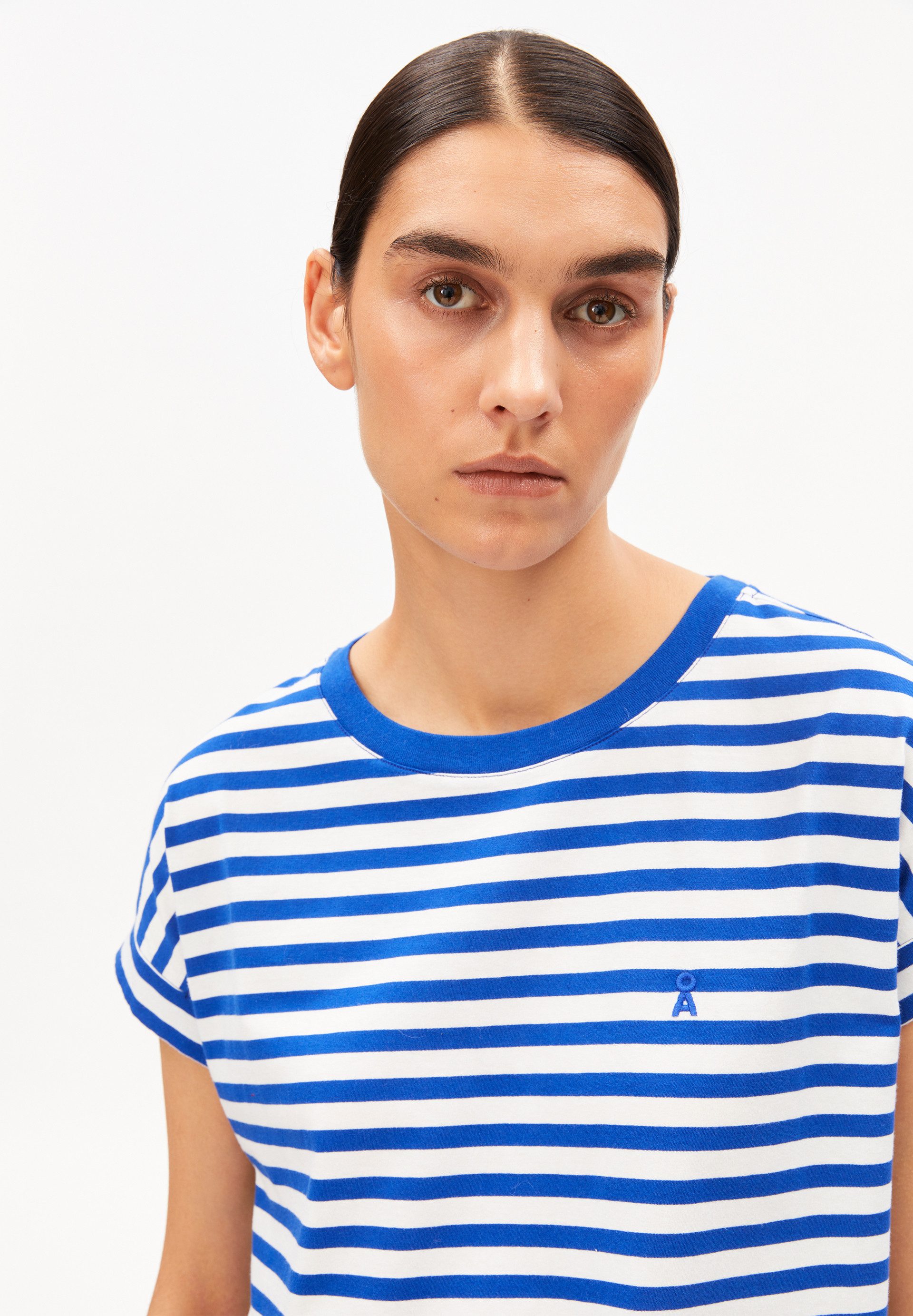 Armedangels T-Shirt IDAARA STRIPES T-Shirt aus Bio-Baumwolle Loose Fit