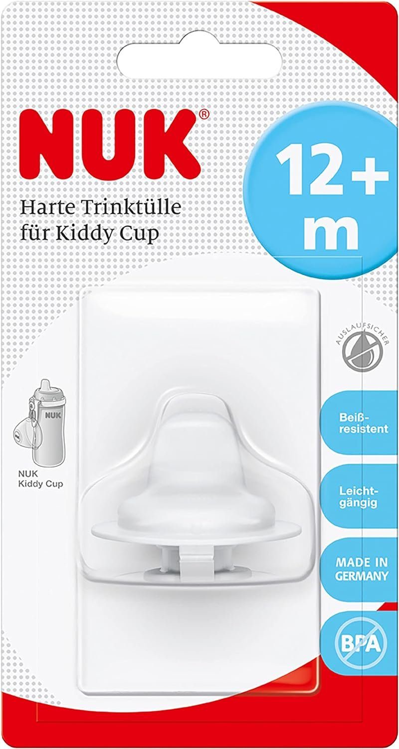 NUK Babyflasche Kunststoff Harte Trinktülle für Kiddy Cup, 300ml
