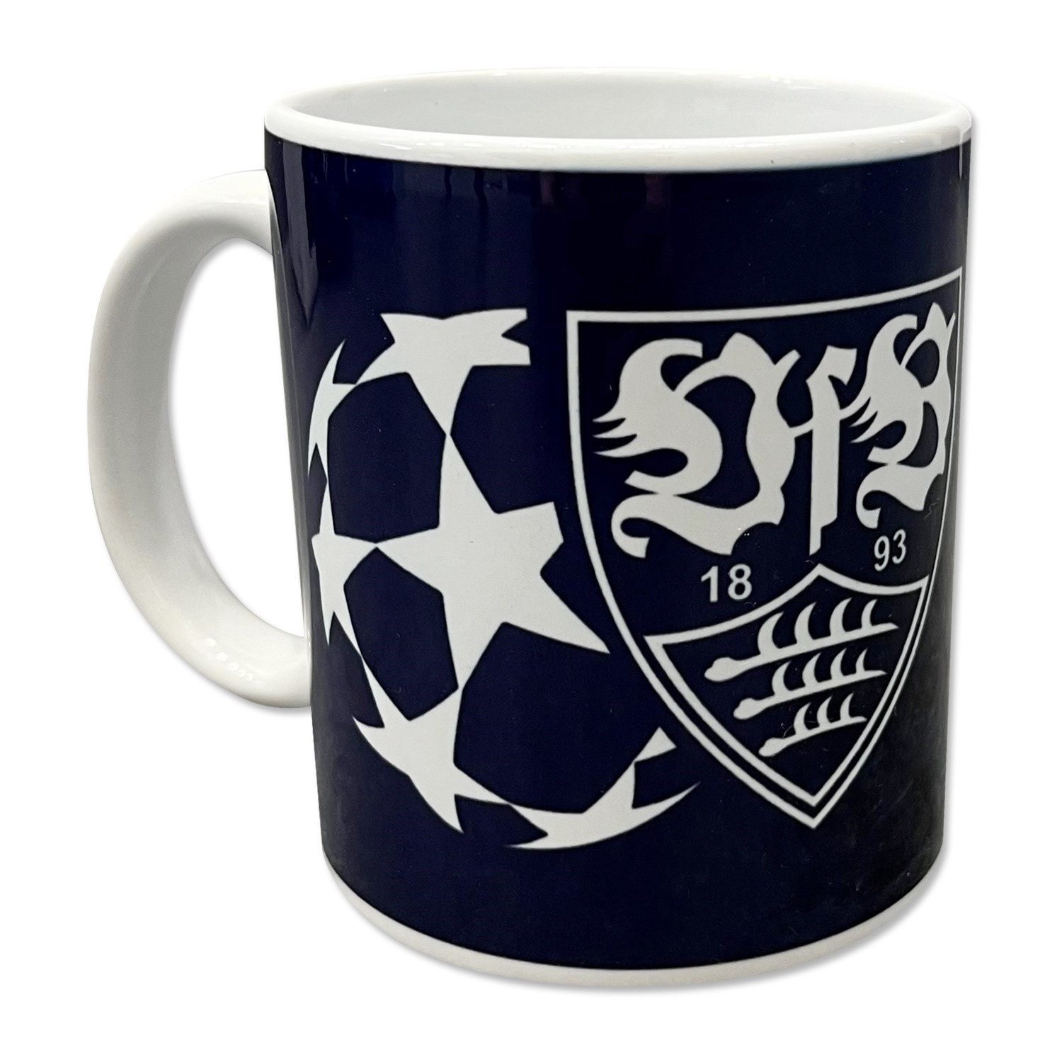 VfB Stuttgart Tasse VfB Stuttgart Tasse Champions League Blau Plus 0,3 l, Keramik