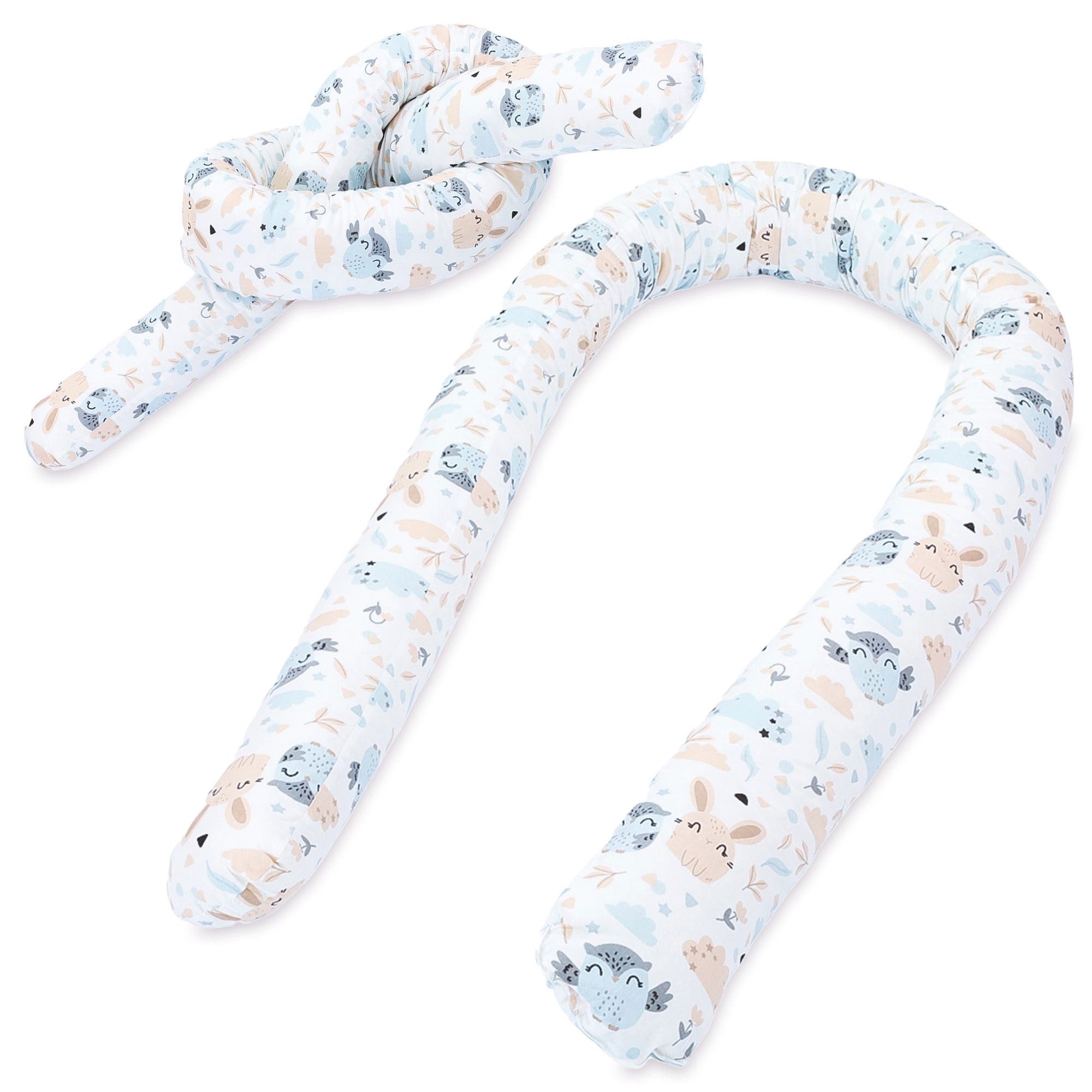 Totsy Baby Nestchenschlange XXL Bettschlange 400 cm Beige mit Sternen günstig online kaufen