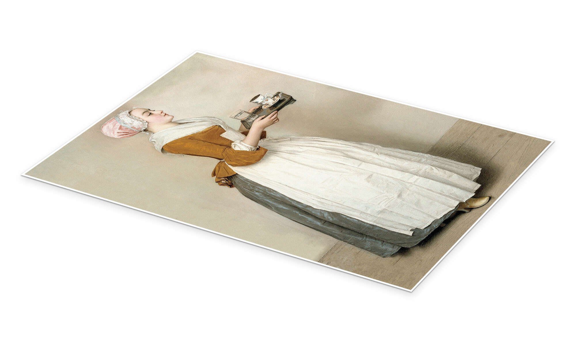 Posterlounge Poster Jean Etienne Liotard, Das günstig online kaufen