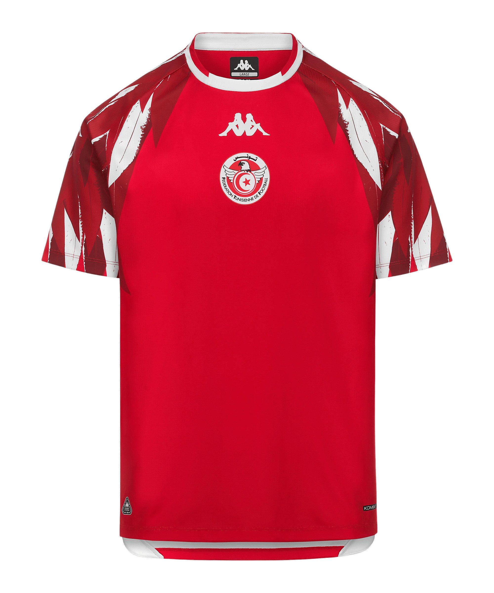 Kappa Fußballtrikot Kappa FTF Tunesien Trikot Away WM 2026 Weltmeisterschaft