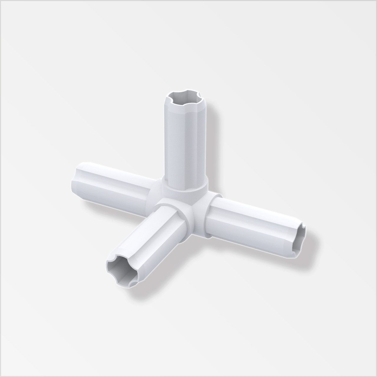 alfer Abdeckprofil alfer Combitech connect Knotenverbinder Kunststoff