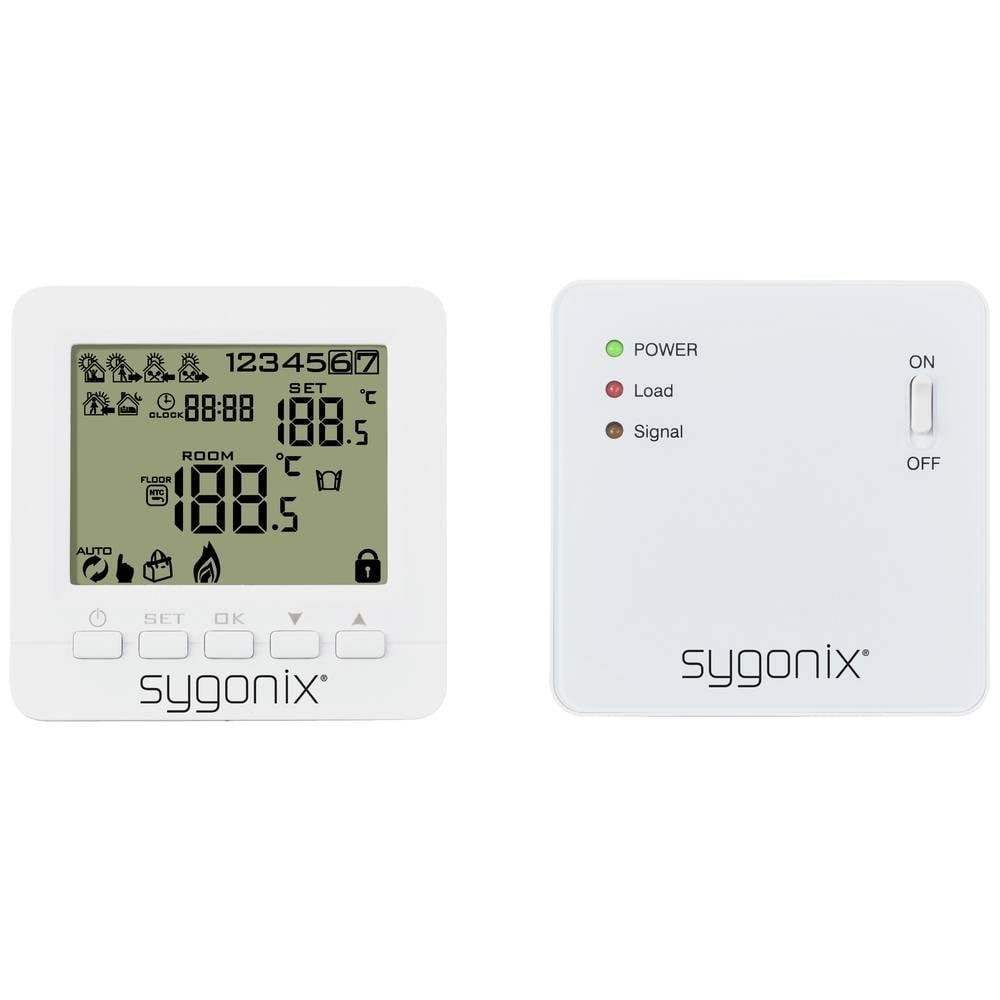 Sygonix Raumthermostat Funk-Raumthermostat SY-5470190