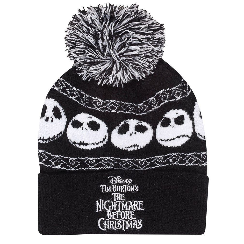 The Nightmare Before Christmas Beanie Basic Snow Beanie Jack Skellington Schädel