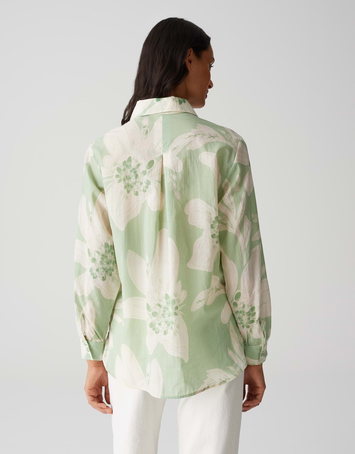 OPUS Longbluse FUMINE BOHÈME Regular mit floralem Print