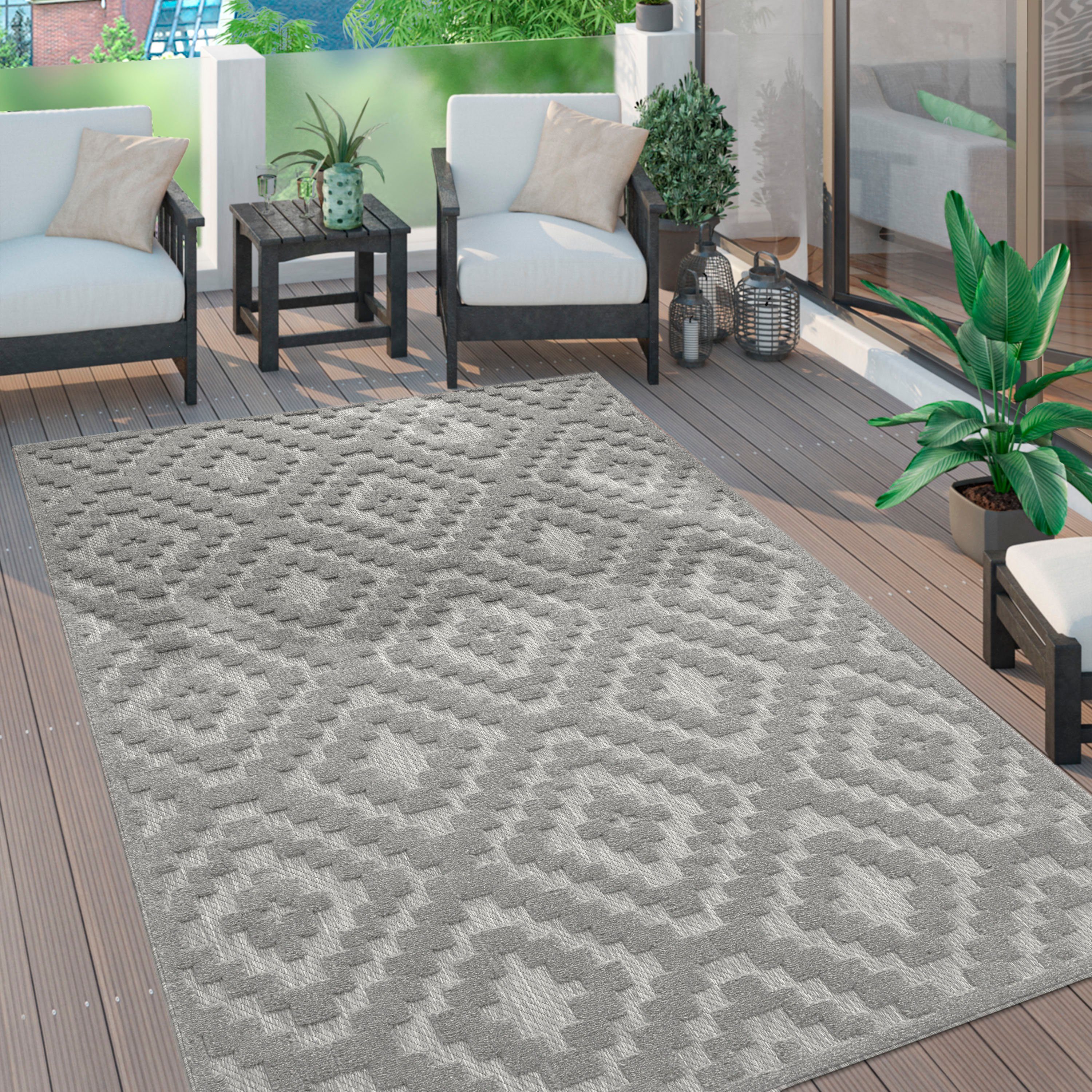 Paco Home Teppich Livorno 672, rechteckig, günstig online kaufen
