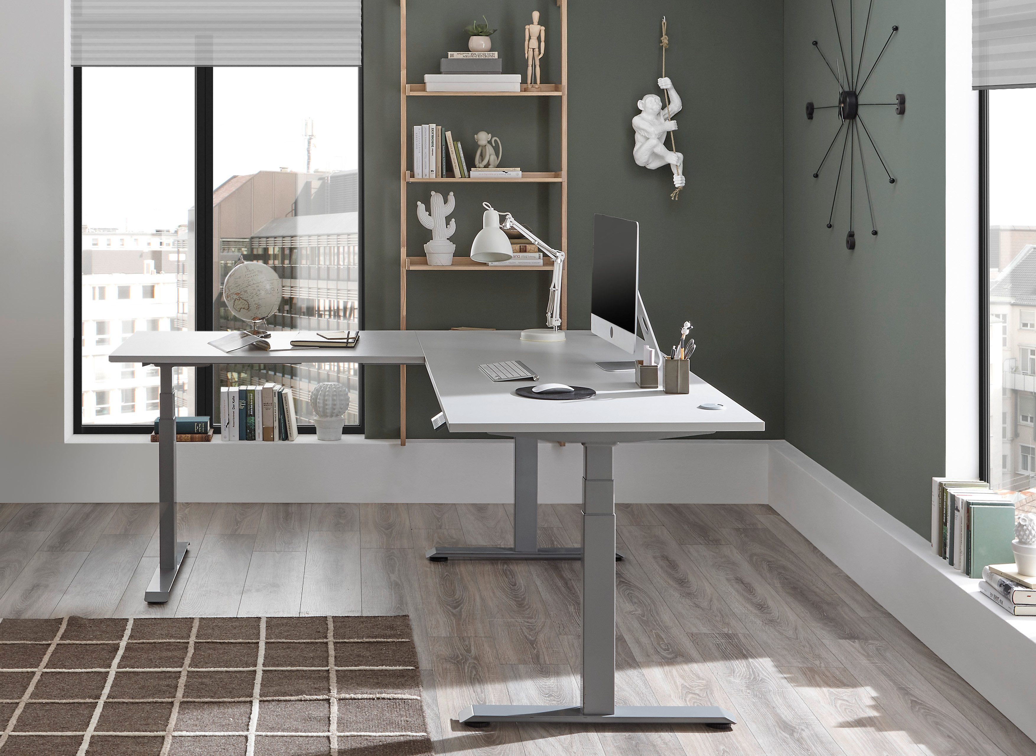 BEGA OFFICE Eckschreibtisch Ben (1-St), elektrisch günstig online kaufen