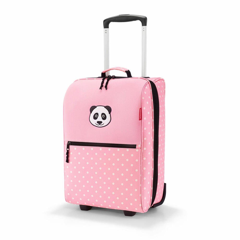 REISENTHEL® Kinderkoffer trolley XS kids Panda Dots Pink 19 L, 2 Rollen