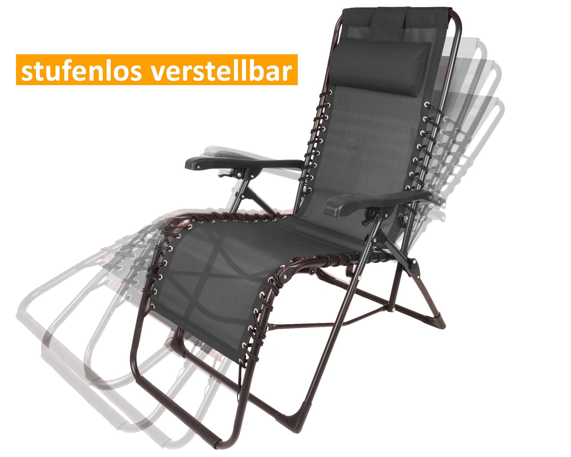ONDIS24 Multifunktionsliege Ergolex Gartenliege Sonnenliege Relaxliege günstig online kaufen