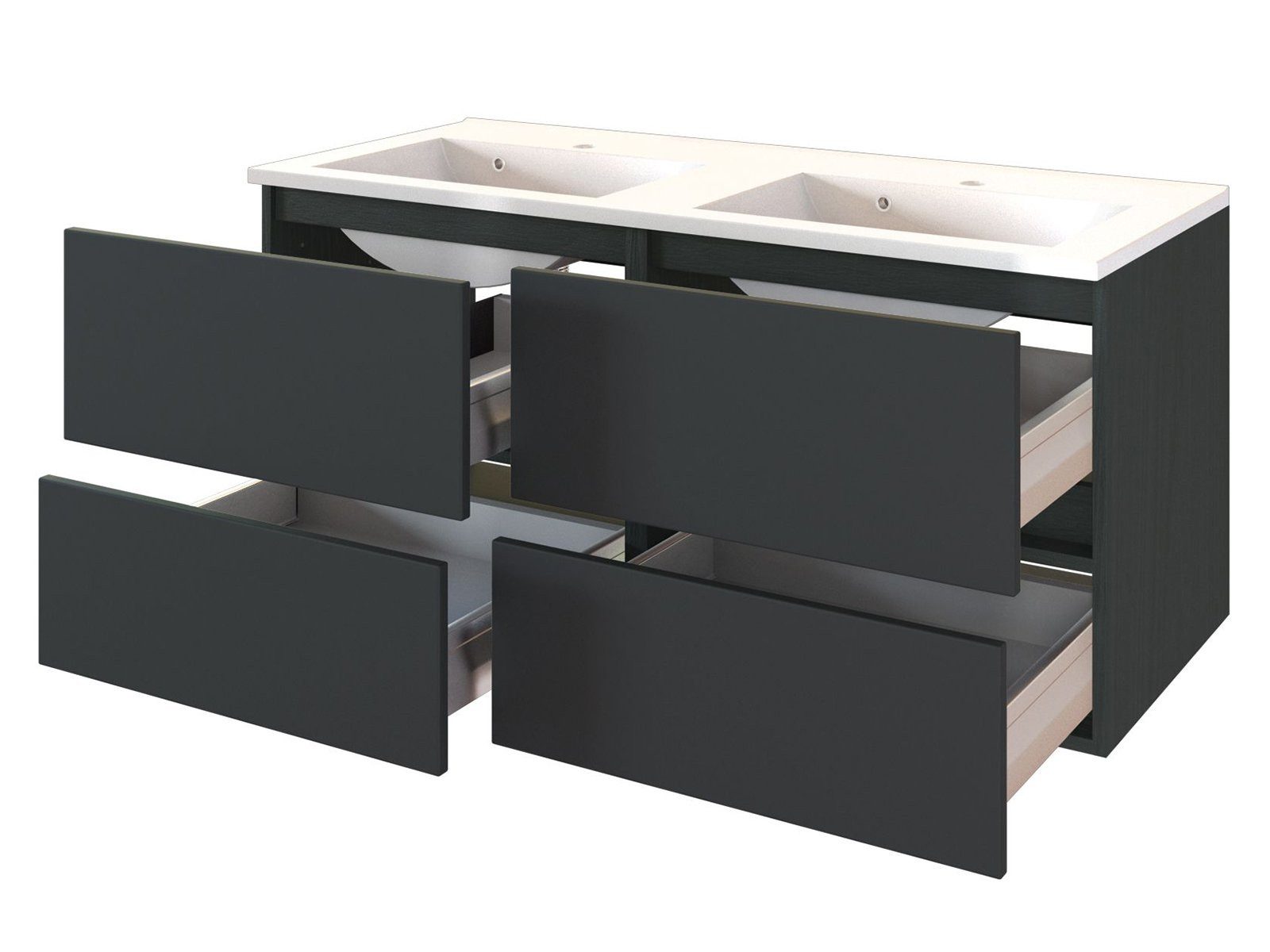 HELD MÖBEL Waschtisch-Set 120 x 47 cm (B/T)