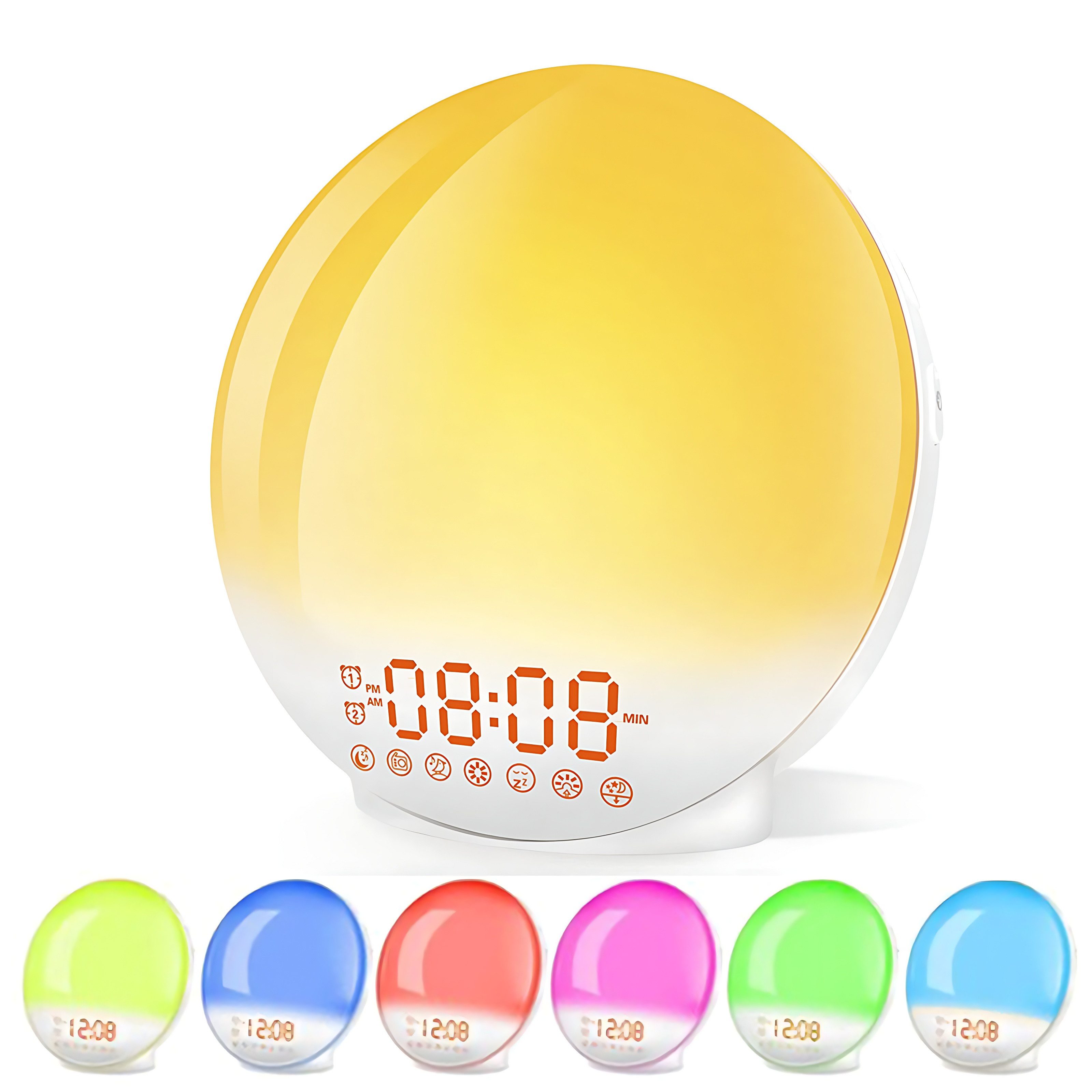 BlingBin Tageslichtwecker Lichtwecker Sonnenaufgang Sonnenuntergang Simulat günstig online kaufen