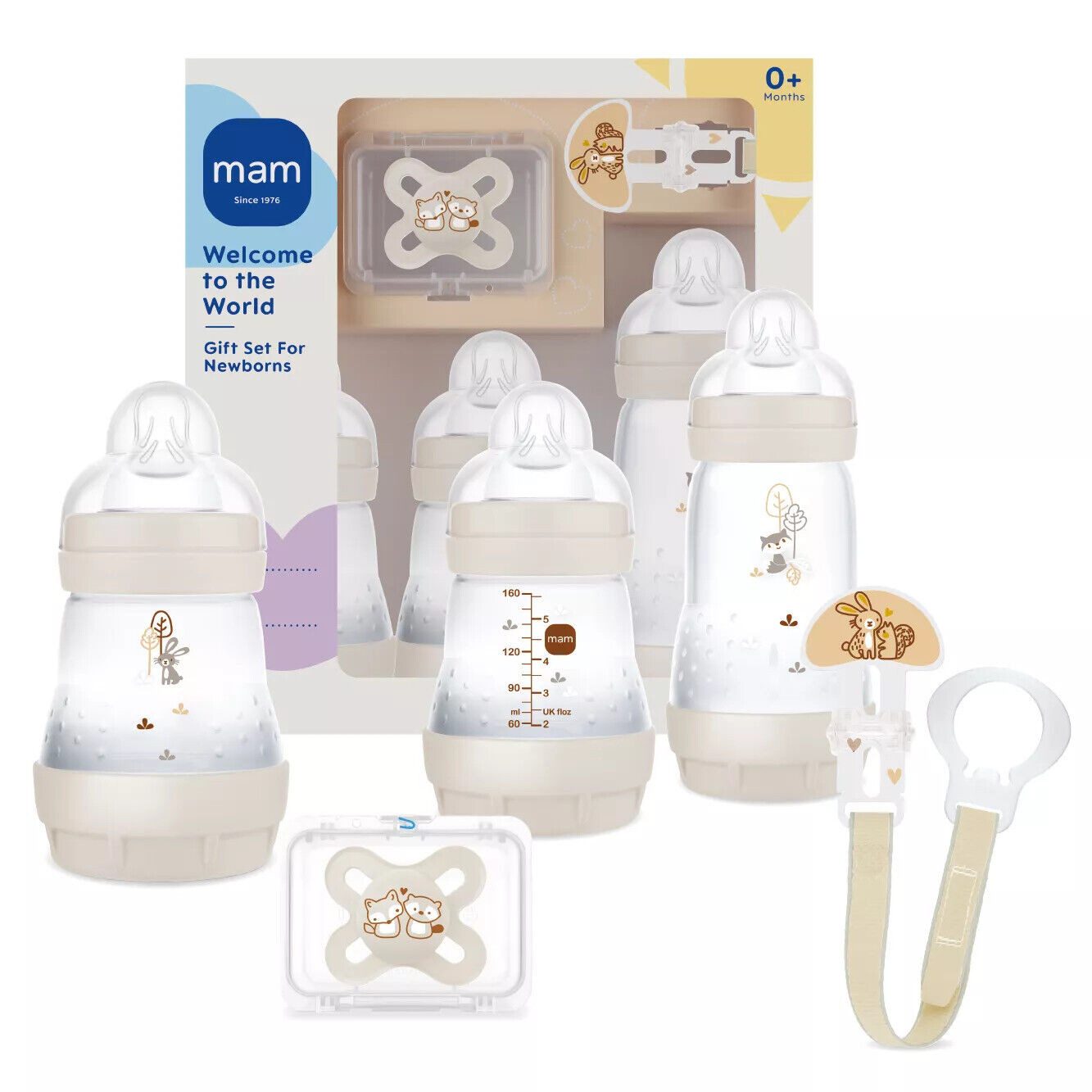 Babyflasche Welcome to the World Set, Geschenk zur Geburt