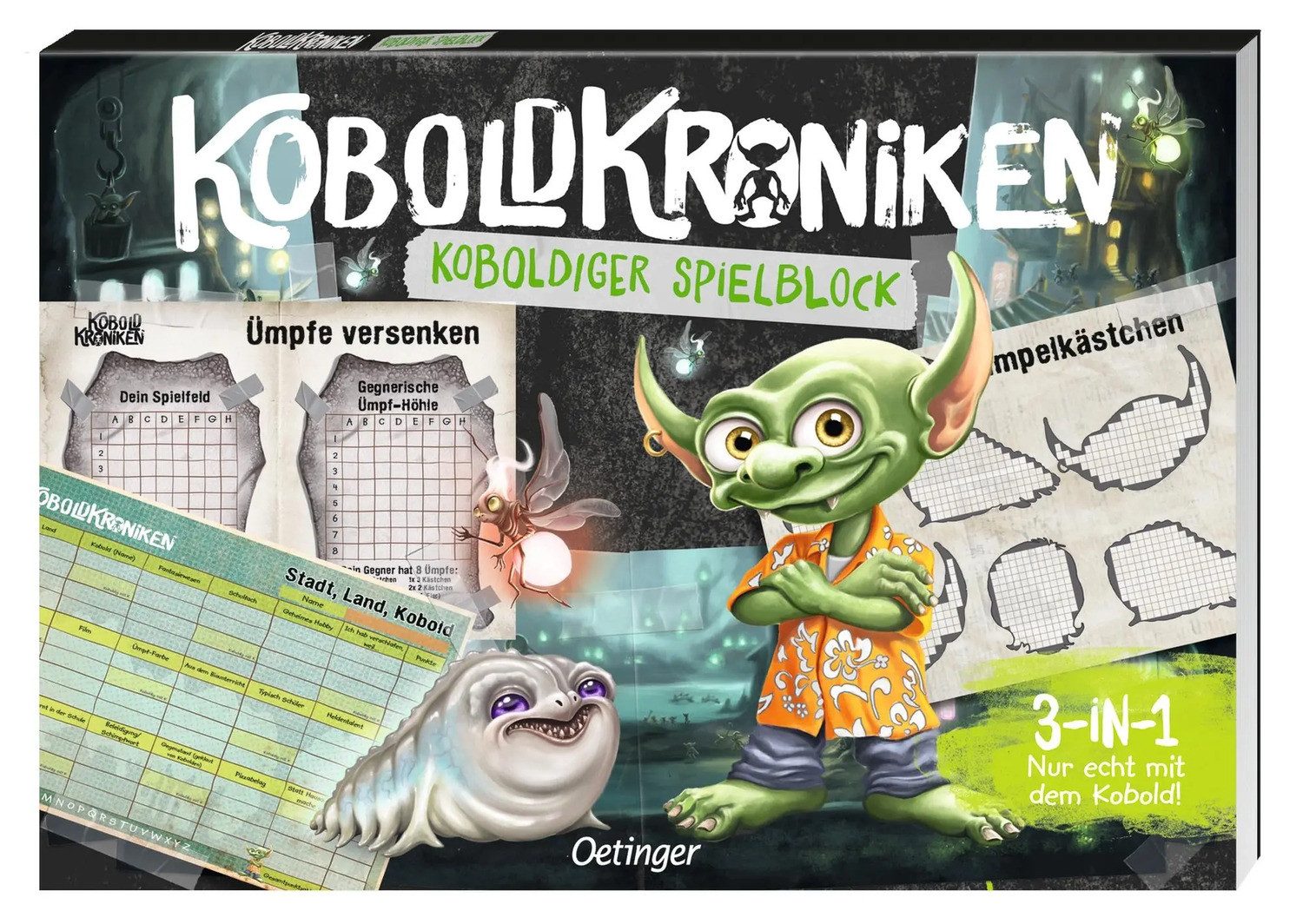 Oetinger Spiel KoboldKroniken. Koboldiger Spielblock
