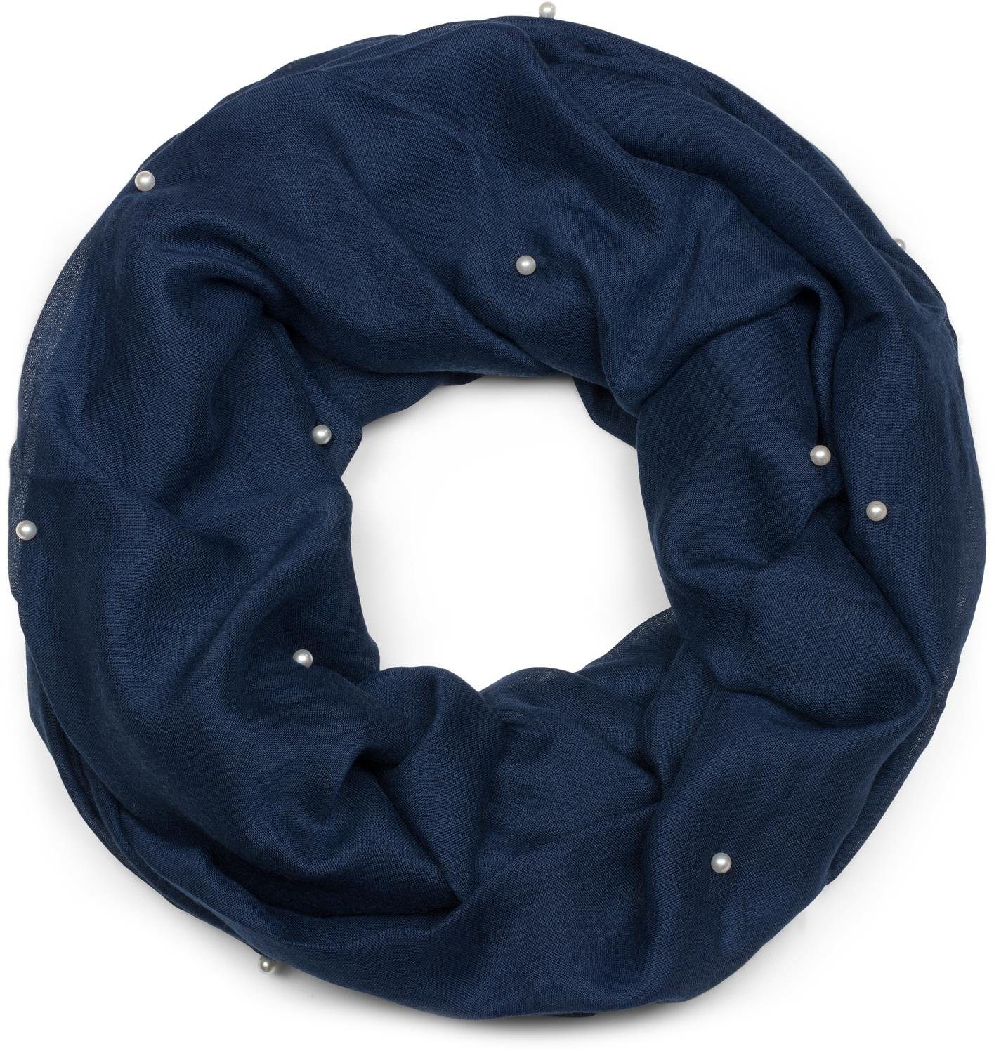 Loop Loop Schal mit Perlen Applikation