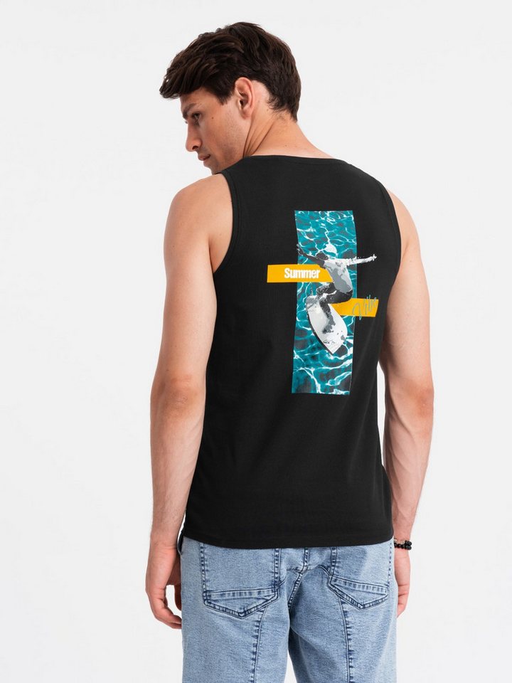 OMBRE Tanktop Tanktop mit Print
