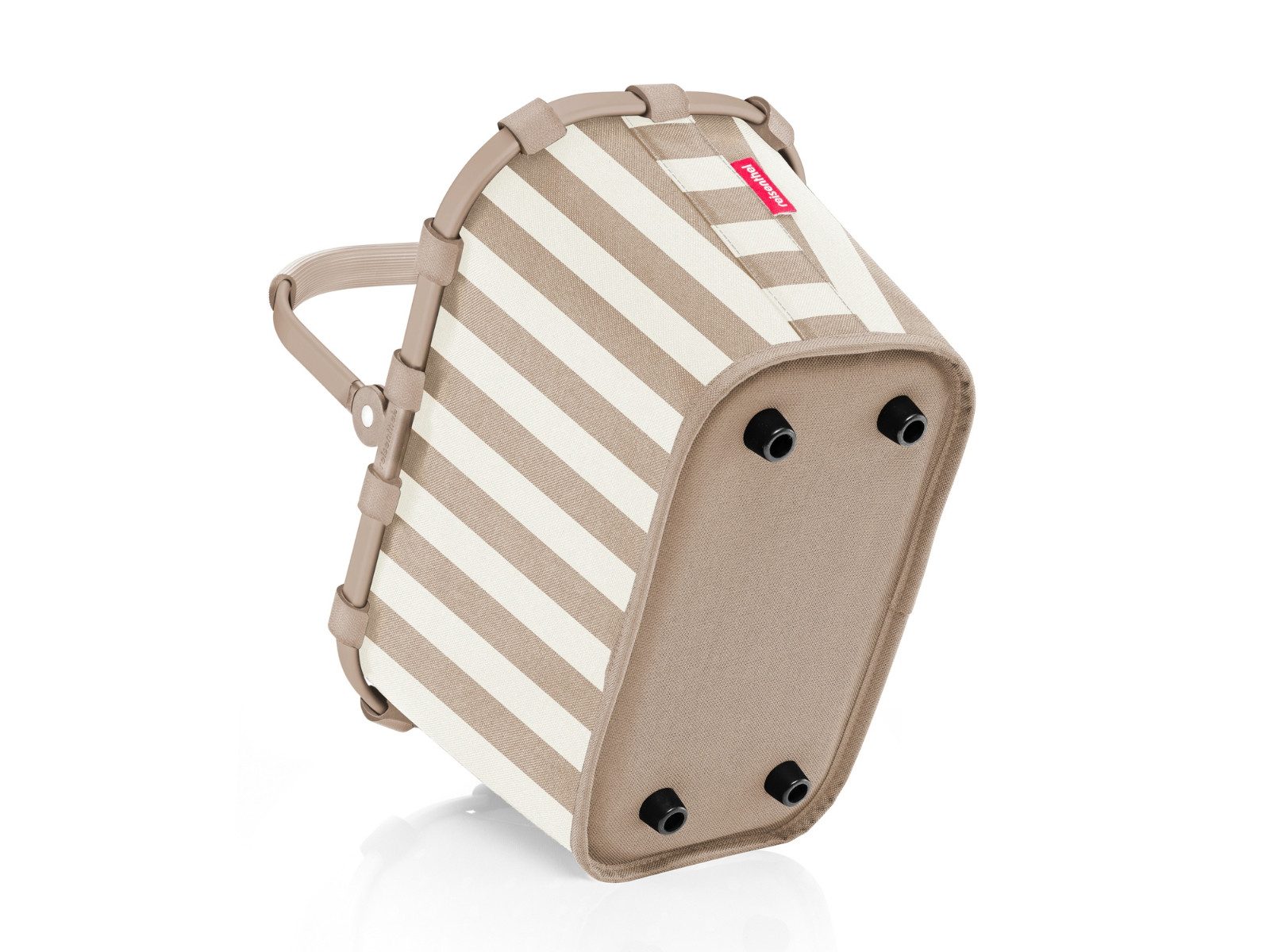 REISENTHEL® Einkaufskorb carrybag XS summerstripes coffee – Bild 5 von 5