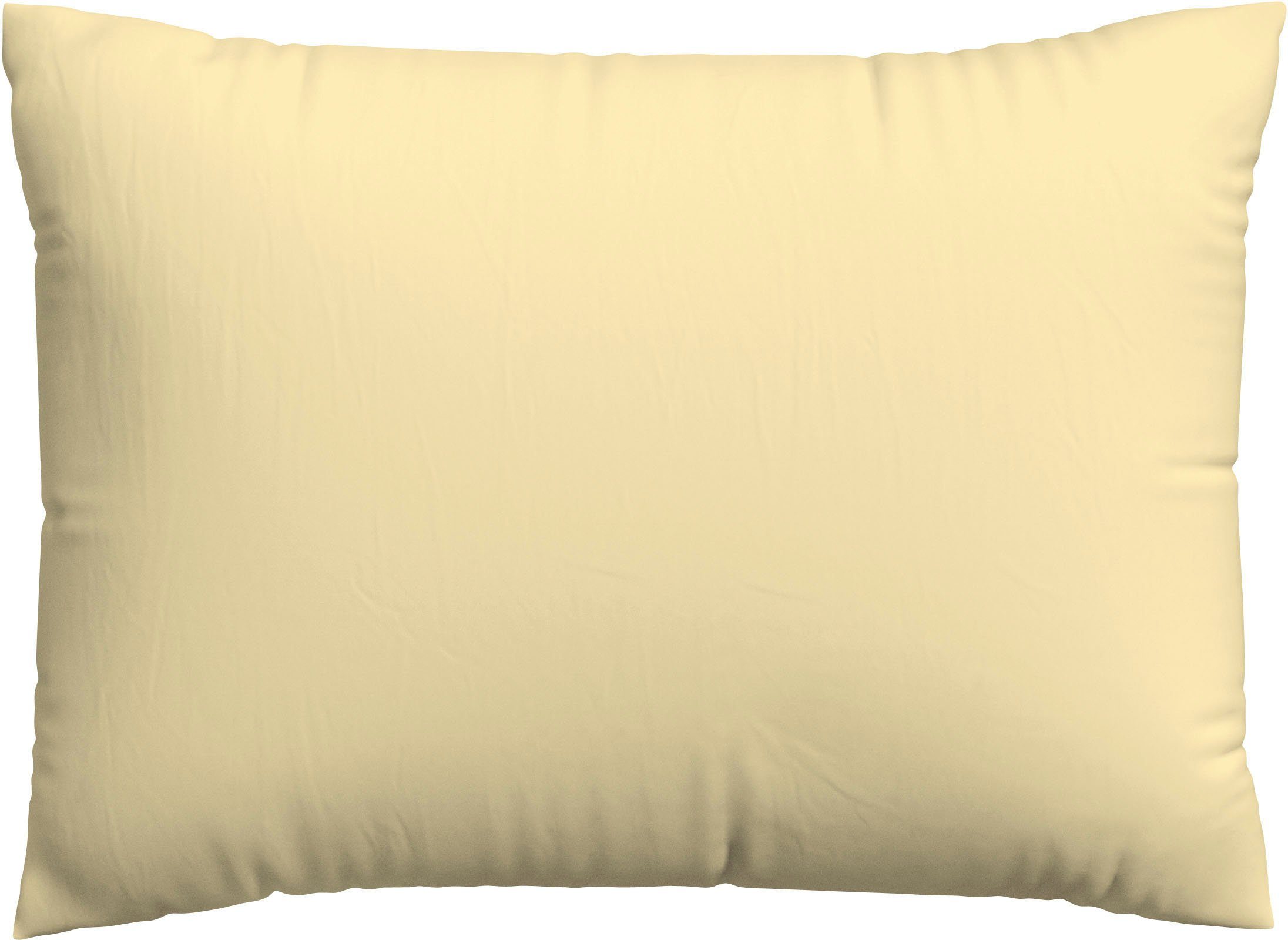 Schlafgut Kissenbezug "Knitted Jersey aus Bio-Baumwolle mit Elasthan, bügel günstig online kaufen