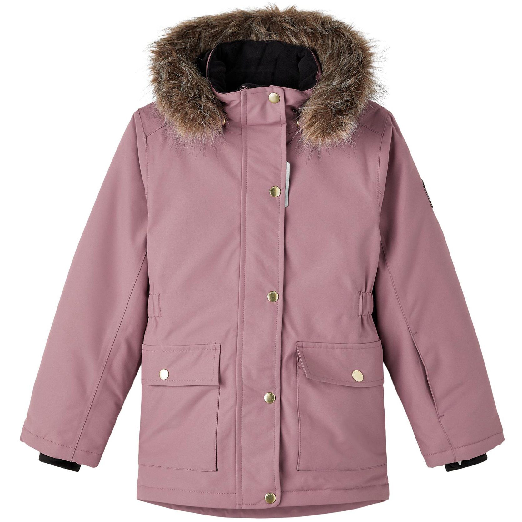 abnehmbarer Name 1FO JACKET mit SOLID Kapuze Skijacke NKFSNOW10 It