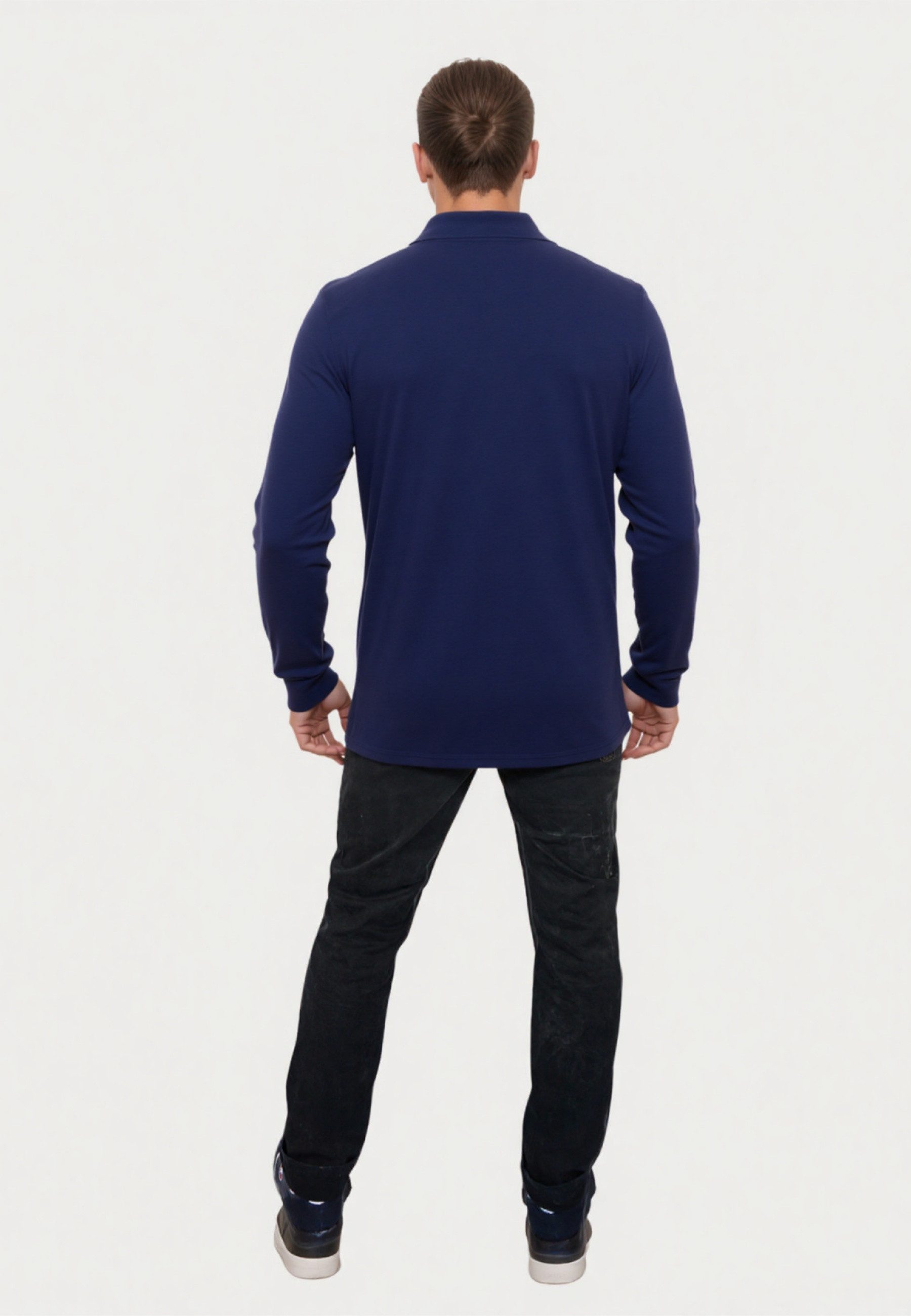 U.S. Polo Assn. Longsleeve Longsleeve Poloshirt (1-tlg)