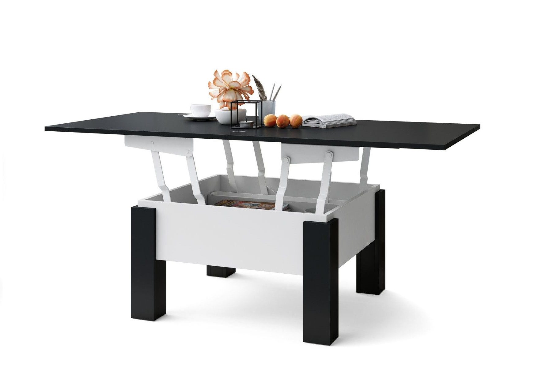 designimpex Couchtisch Design Oslo Tisch höhenverstellbar günstig online kaufen