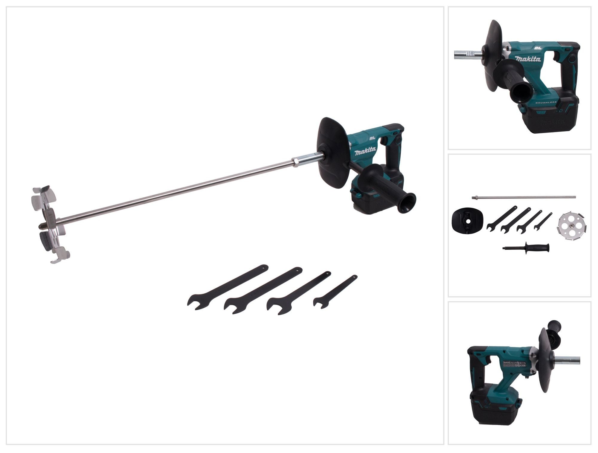 Makita Rührwerk DUT 130 Z Akku Rührgerät 18V M14 Brushless Solo - ohne Akku, ohne Lad