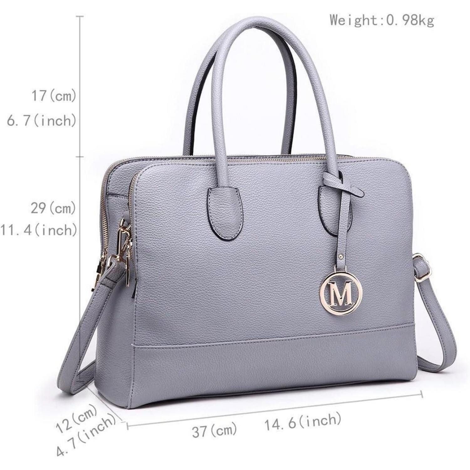 LuxusKollektion Aktentasche Große Damen Handtasche Arbeitstasche Schultertasche Retro Elegante