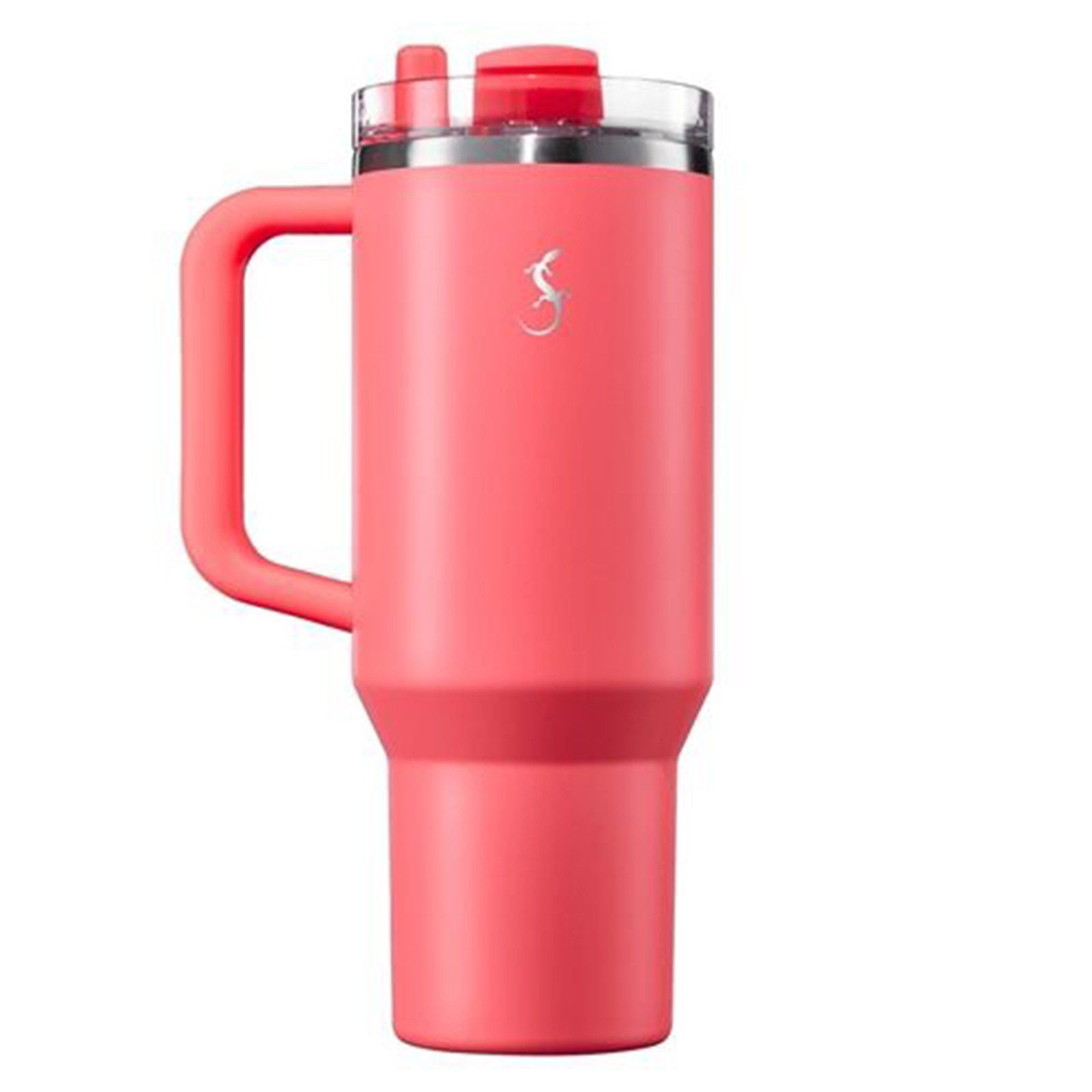 Lurch Термокружка Термокружка 1200 ml Pink, Edelstahl, Isolierbecher mit ausfahrbarem Trinkhalm