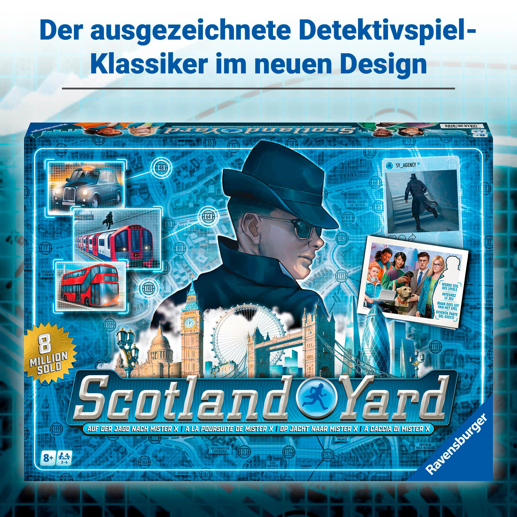Ravensburger Spiel Scotland Yard, Made in Europe