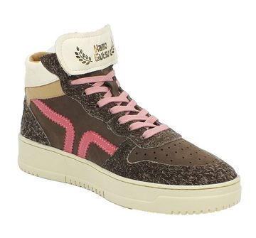 Kamo-Gutsu Modische Damen Leder Sneaker Sneaker Wechselfussbett