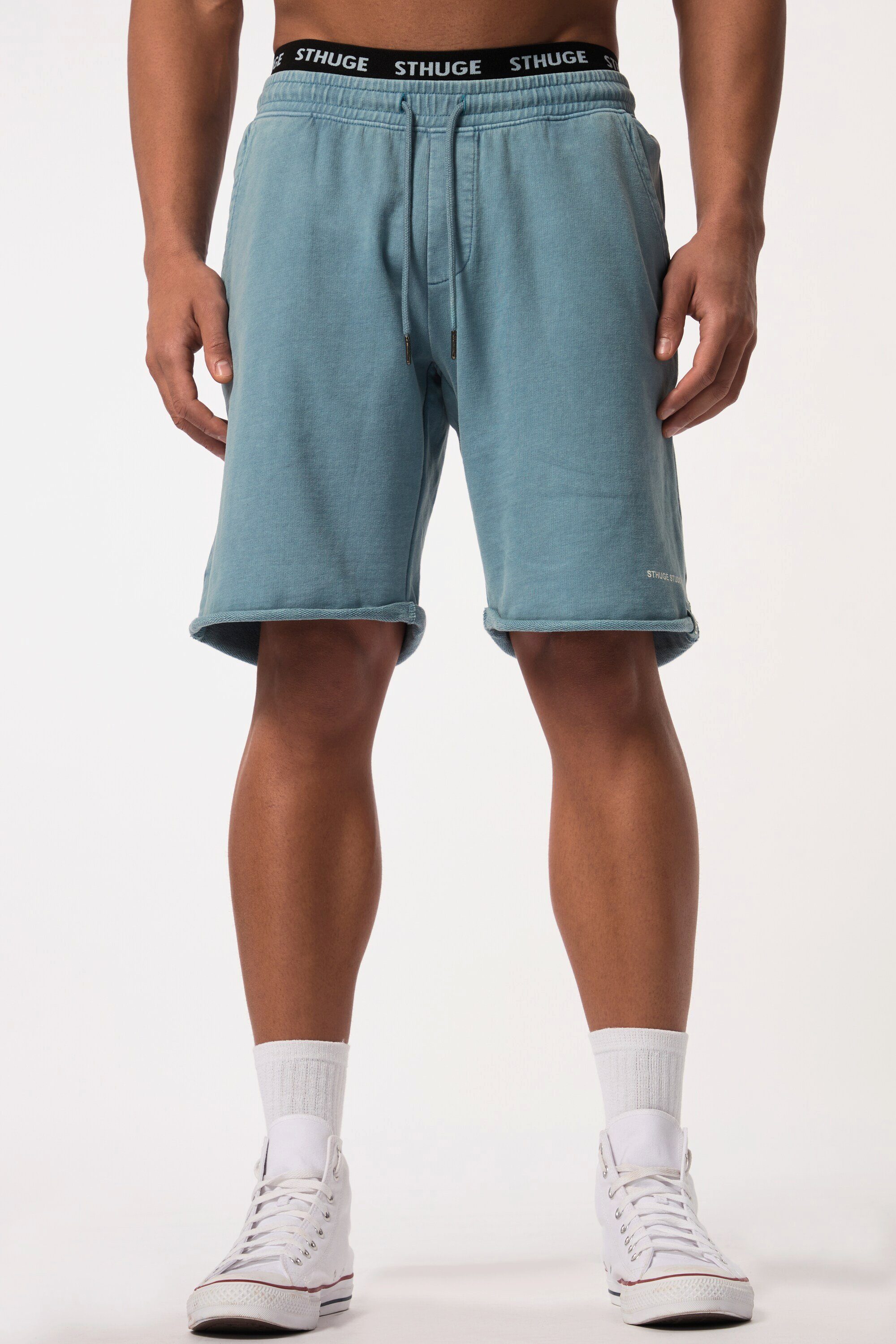 STHUGE Bermudas STHUGE Sweat-Bermuda Elastikbund Vintage günstig online kaufen