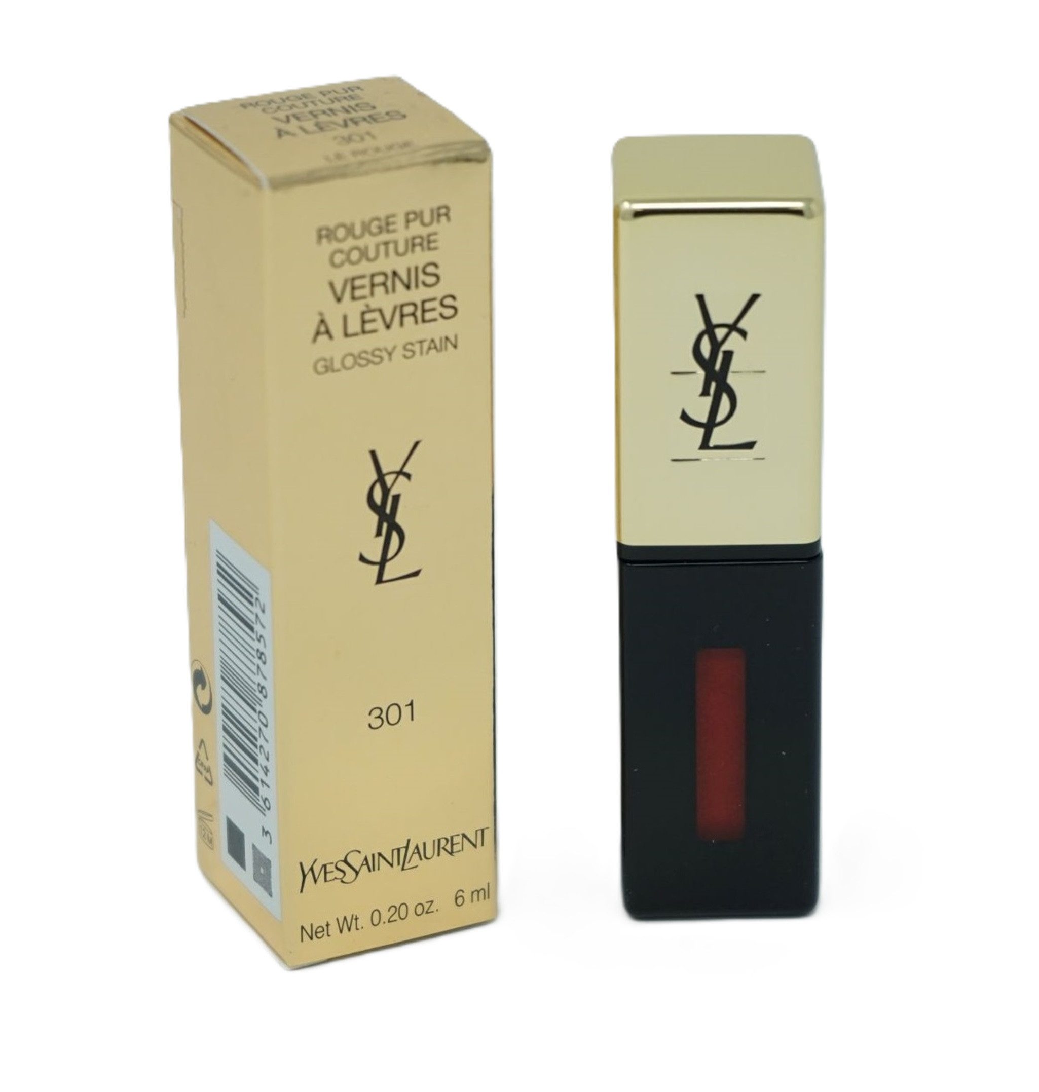 YVES SAINT LAURENT Lipgloss Yves Saint Laurent Vernis Glossy Stain 301 Le Rouge