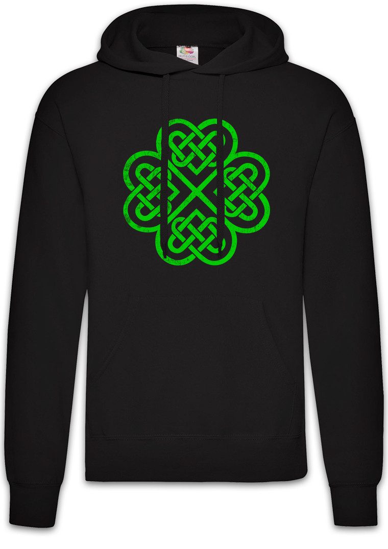 Hoodie Shamrock Irish Knot IV Herren Hoodie Cloverleaf Irland Ireland
