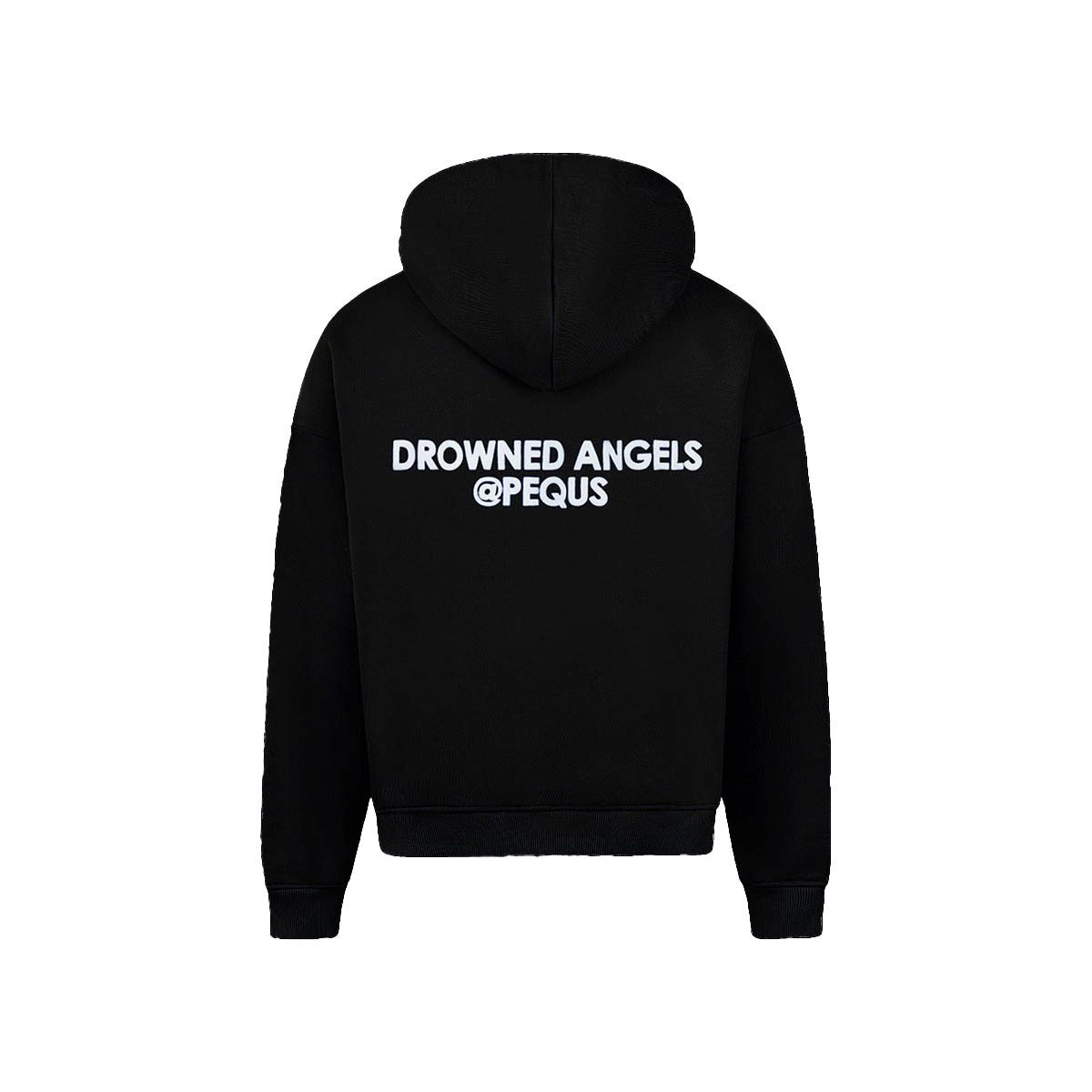 PEQUS Hoodie Drowned Angel Logo