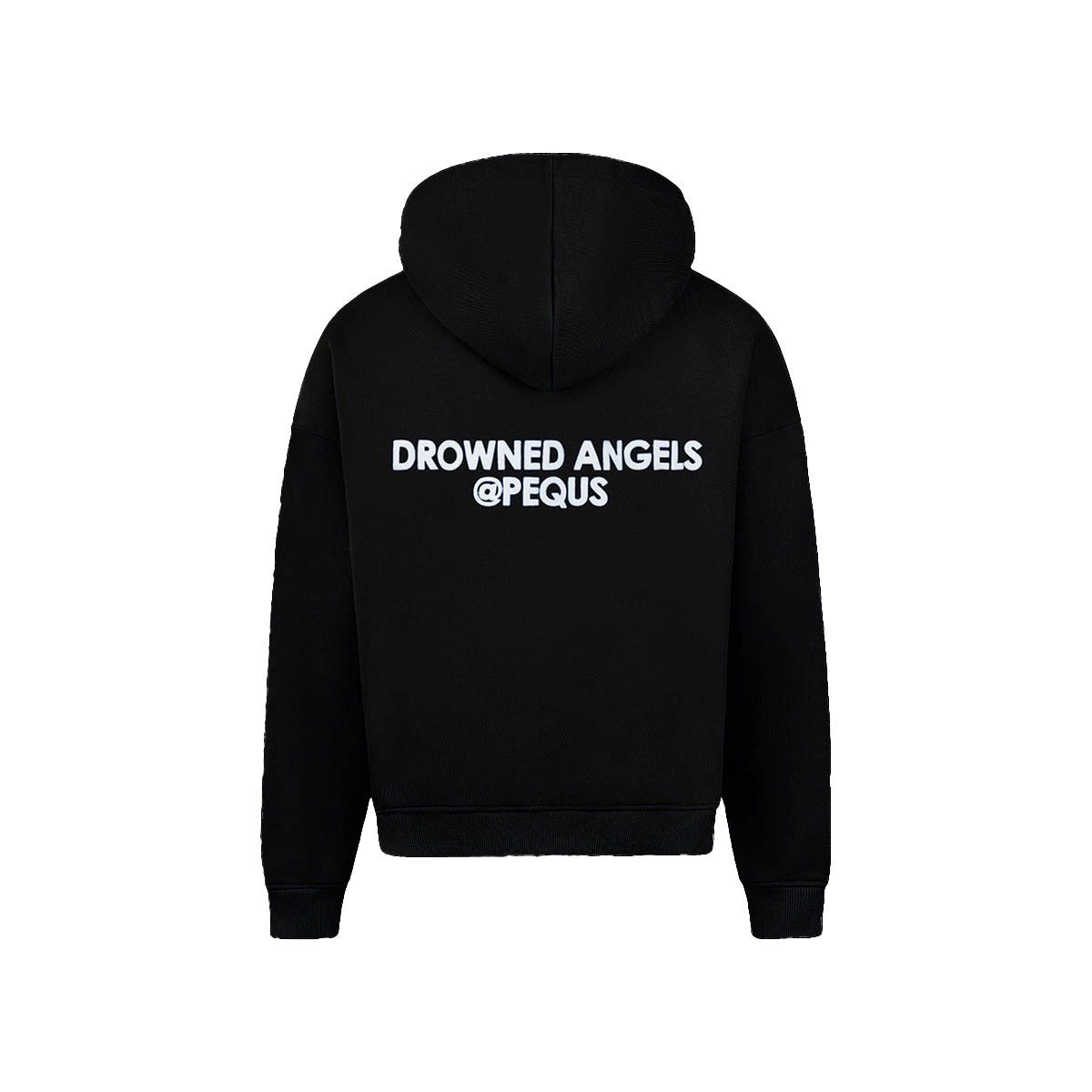 PEQUS Hoodie Drowned Angel Logo L