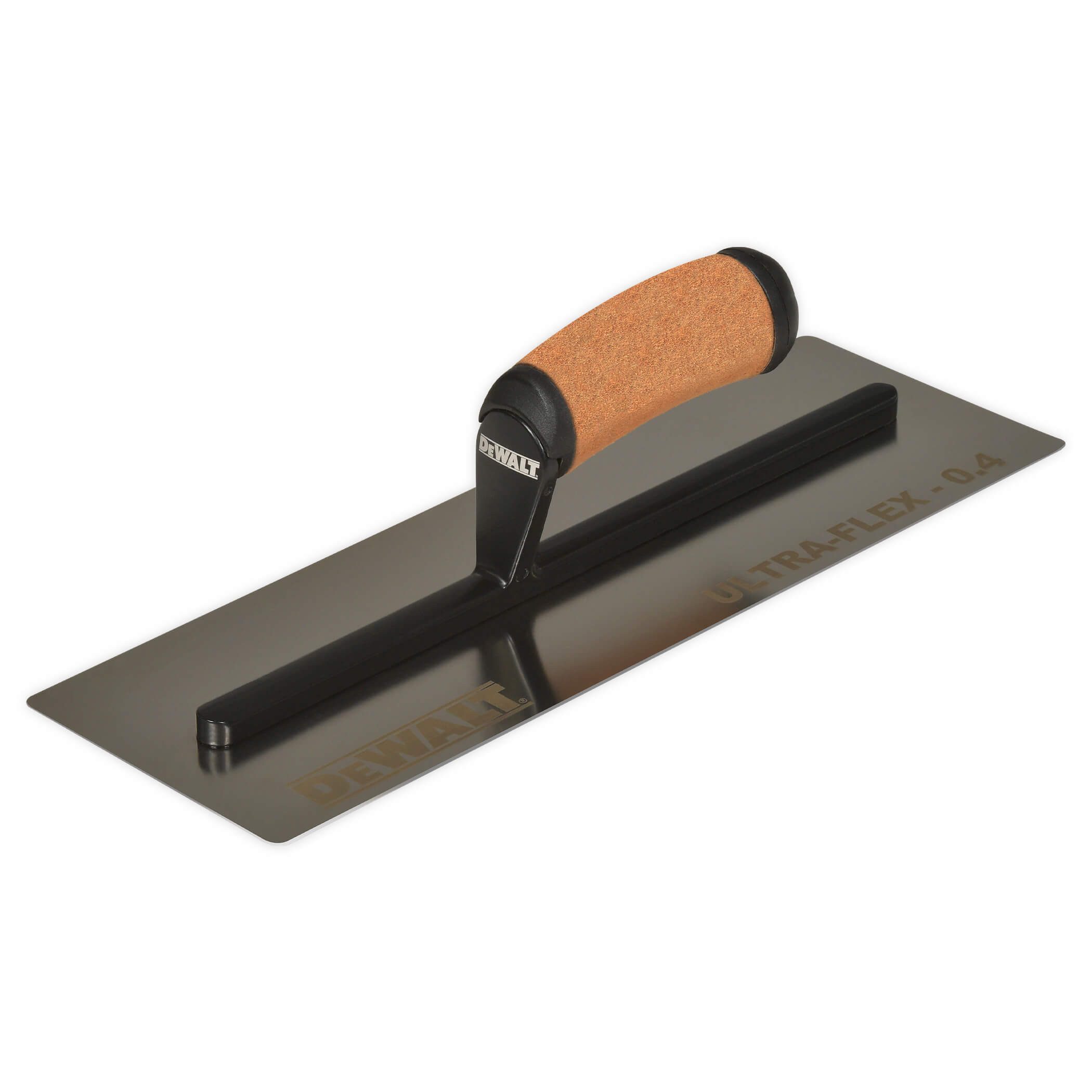 Flächenspachtel DeWALT Glättkelle Leder Griff 120x360x0,4mm 2-992