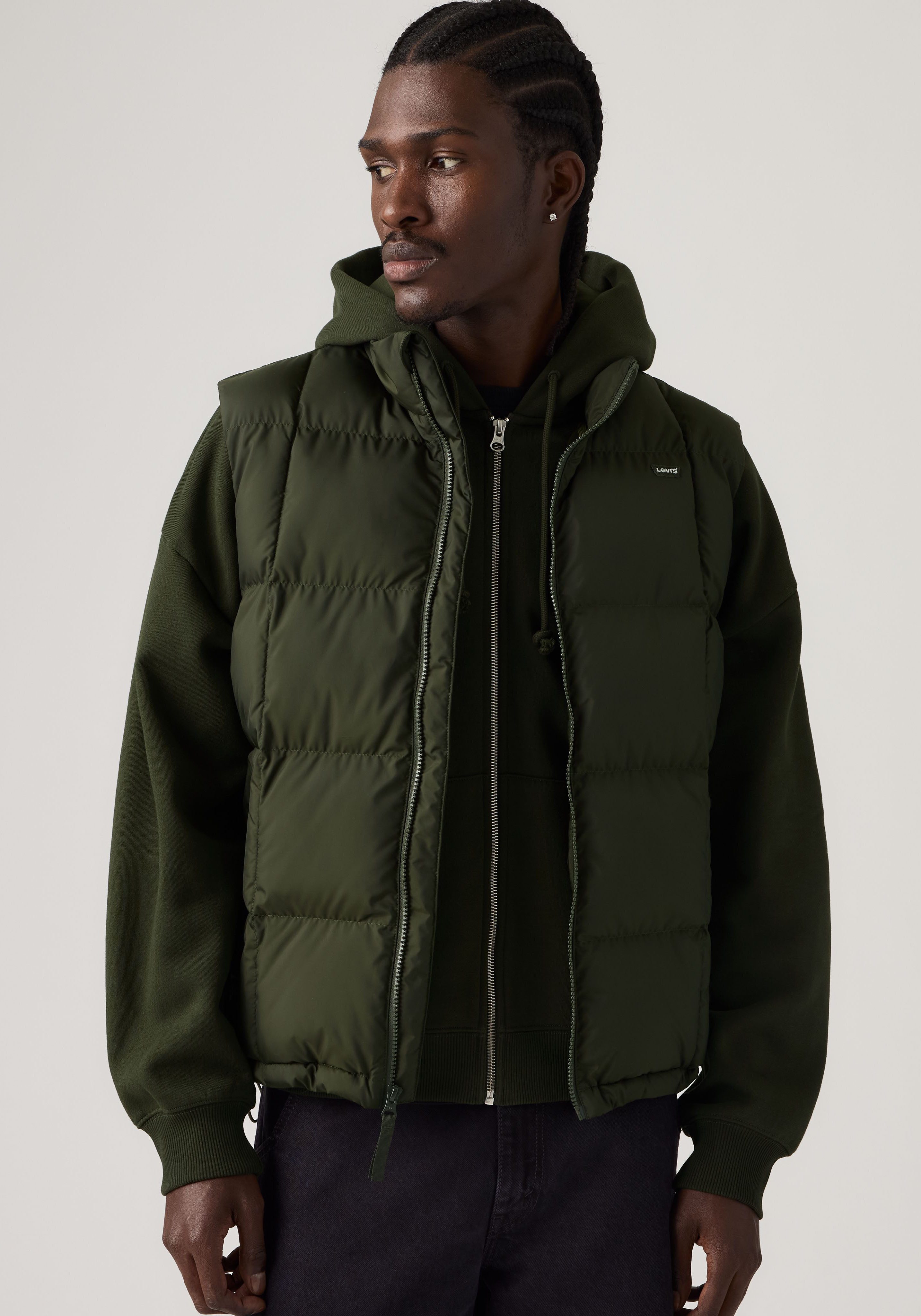Levi's® Steppweste PIEDMONT VEST Hoher Stehkragen, durchgehender Reißverschluss – Bild 2 von 5