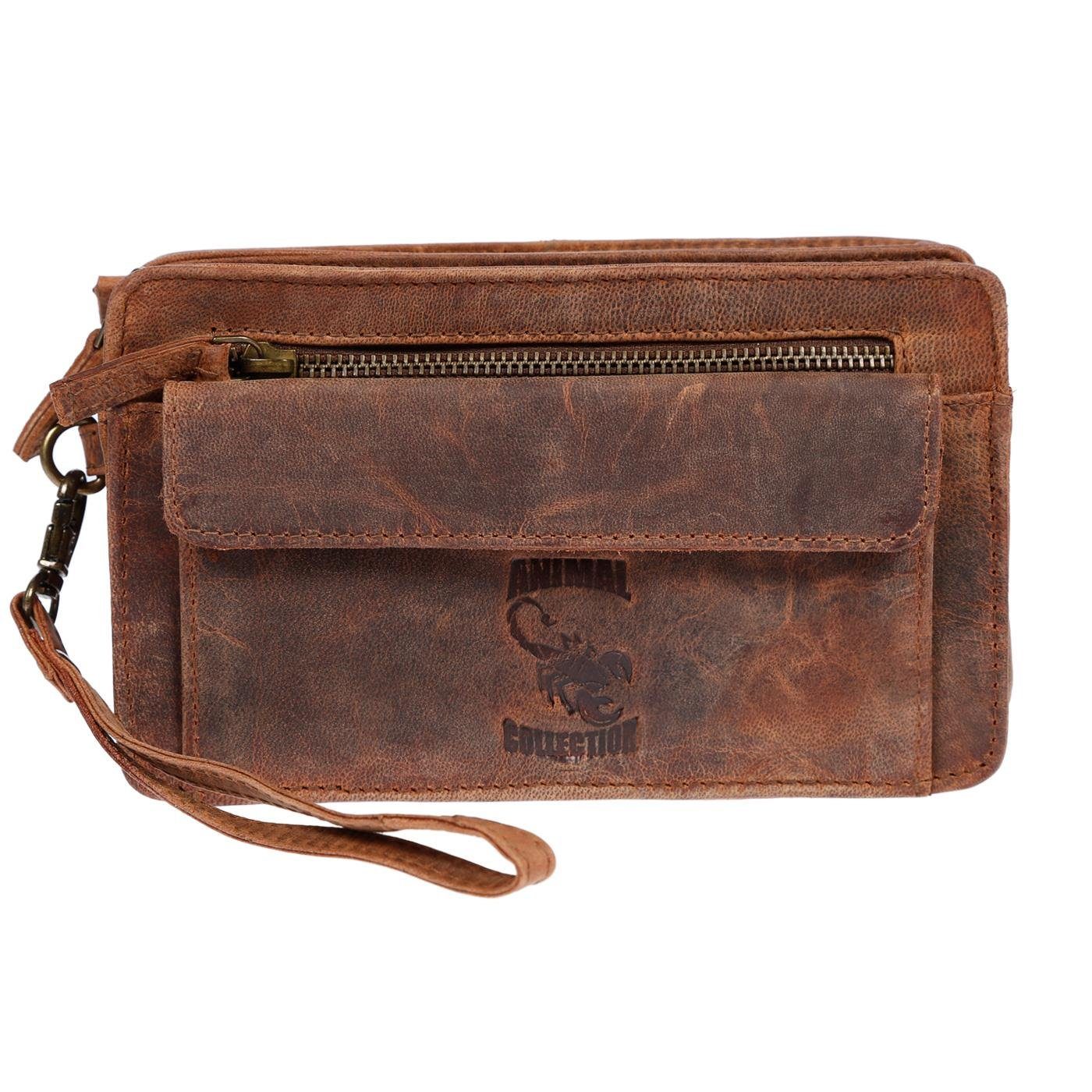 Christian Wippermann Handgelenktasche Herren echt Leder Handgelenktasche He günstig online kaufen