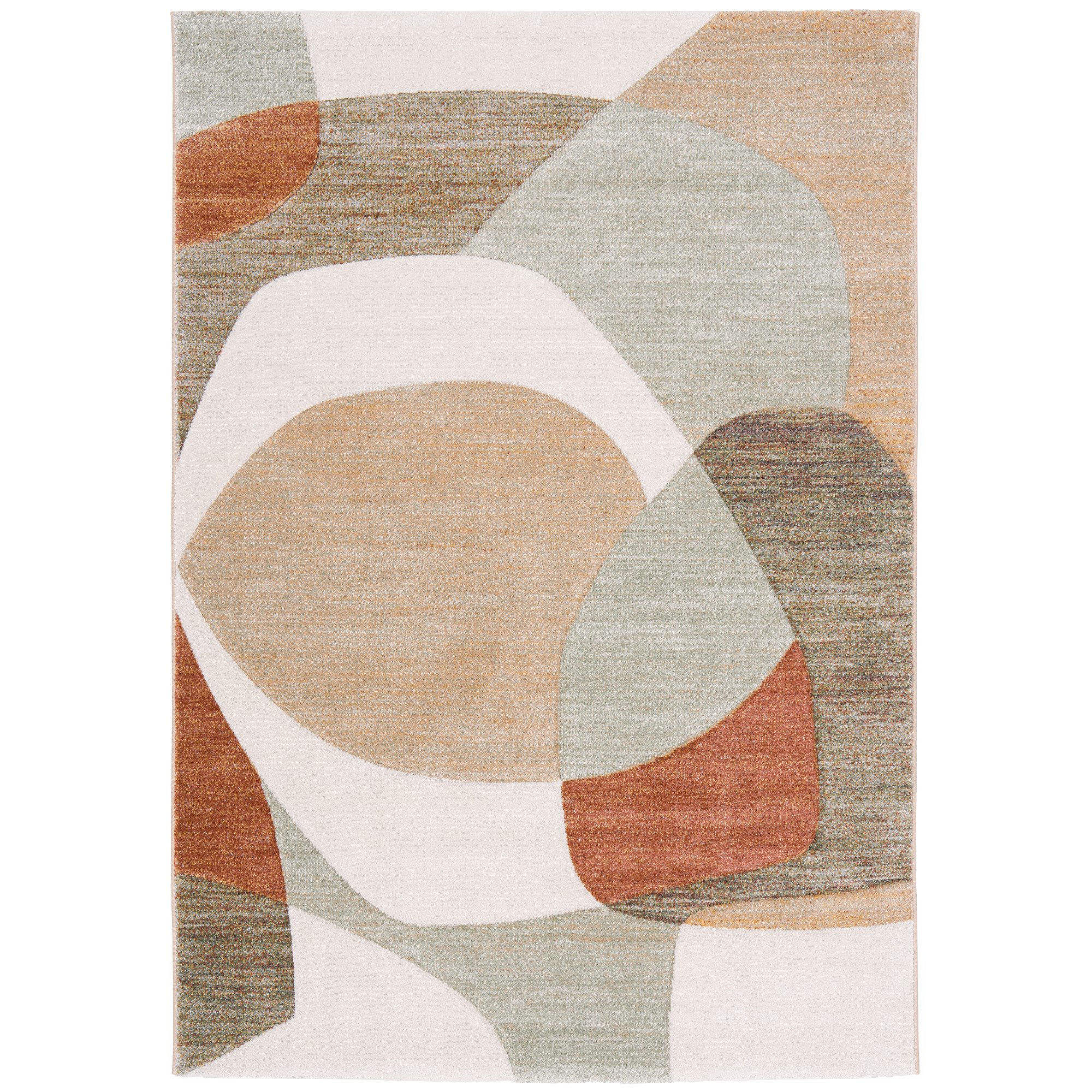 Pergamon Designteppich Designer Teppich Maui Modern, Rechteckig, Höhe: 13 mm