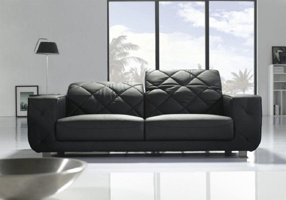 Wohnlandschaft Design Modern Made Sitzer 3+2 Leder, JVmoebel Ledersofa in Sofa Europe Sofa