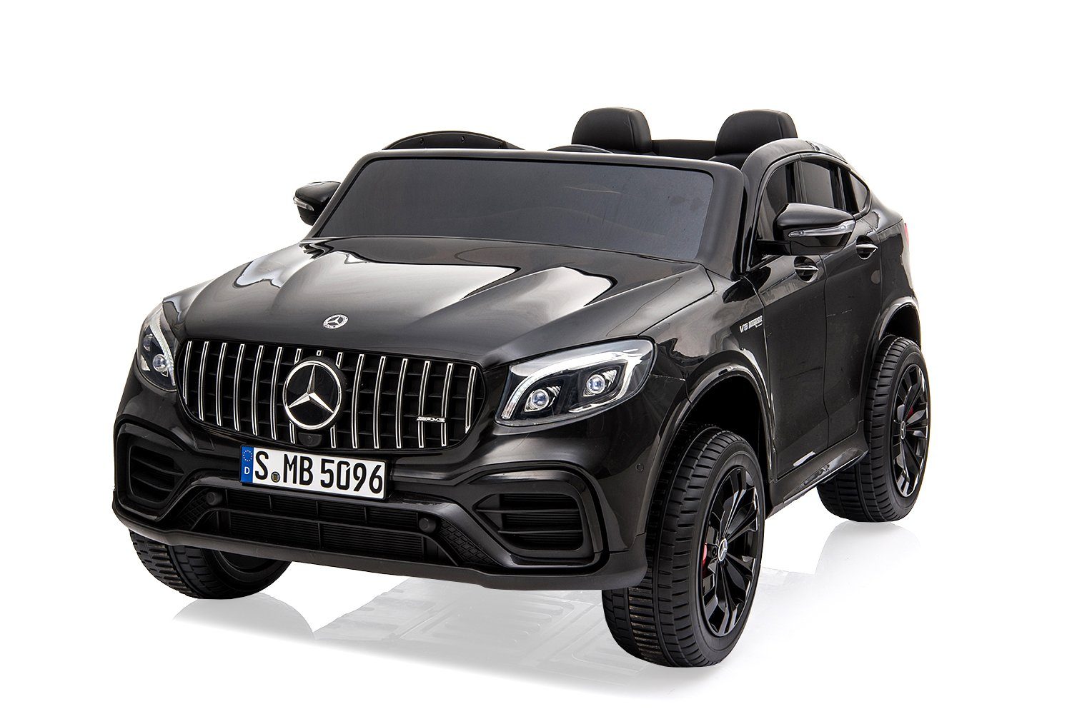 BoGi Elektro-Kinderauto Mercedes GLC63s 2-Sitzer 4x35W 2x12V 14Ah Elektroauto SUV