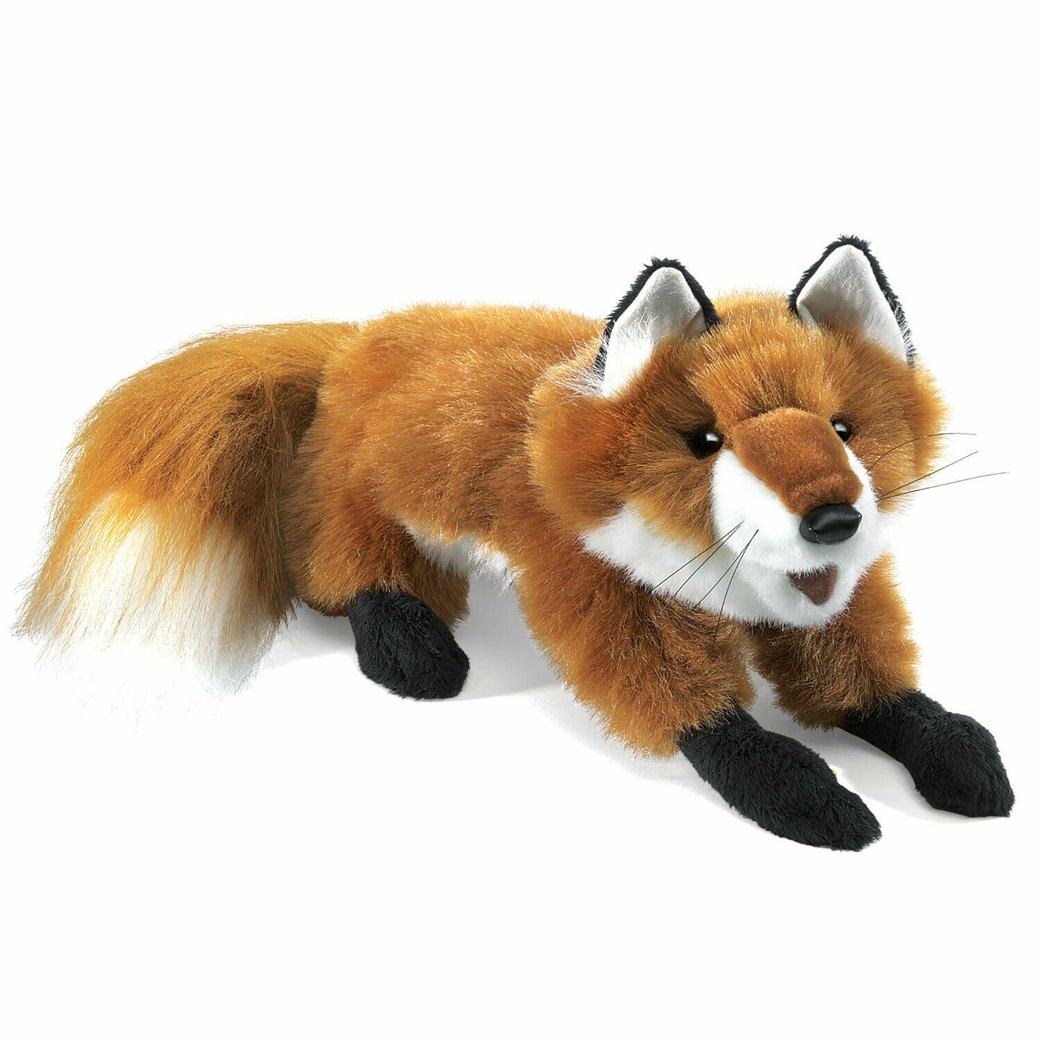 Folkmanis Панч и Джуди Handpuppe Folkmanis Handpuppe kleiner Fuchs liegend 2576 (Packung)