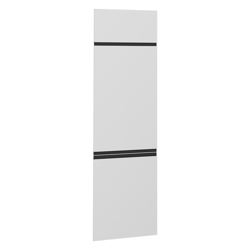 Vicco Unterschrank R-Line, Weiß, 59.6 x 196 cm Möbelfront für den Kühlumbauschrank (1-St)