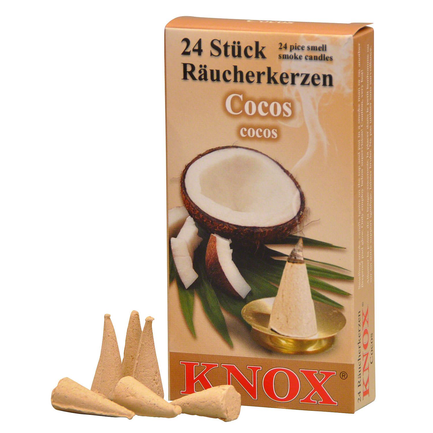 KNOX Фігурка курець Knox Räucherkerzen - Cocos von Knox Räucherkerzen